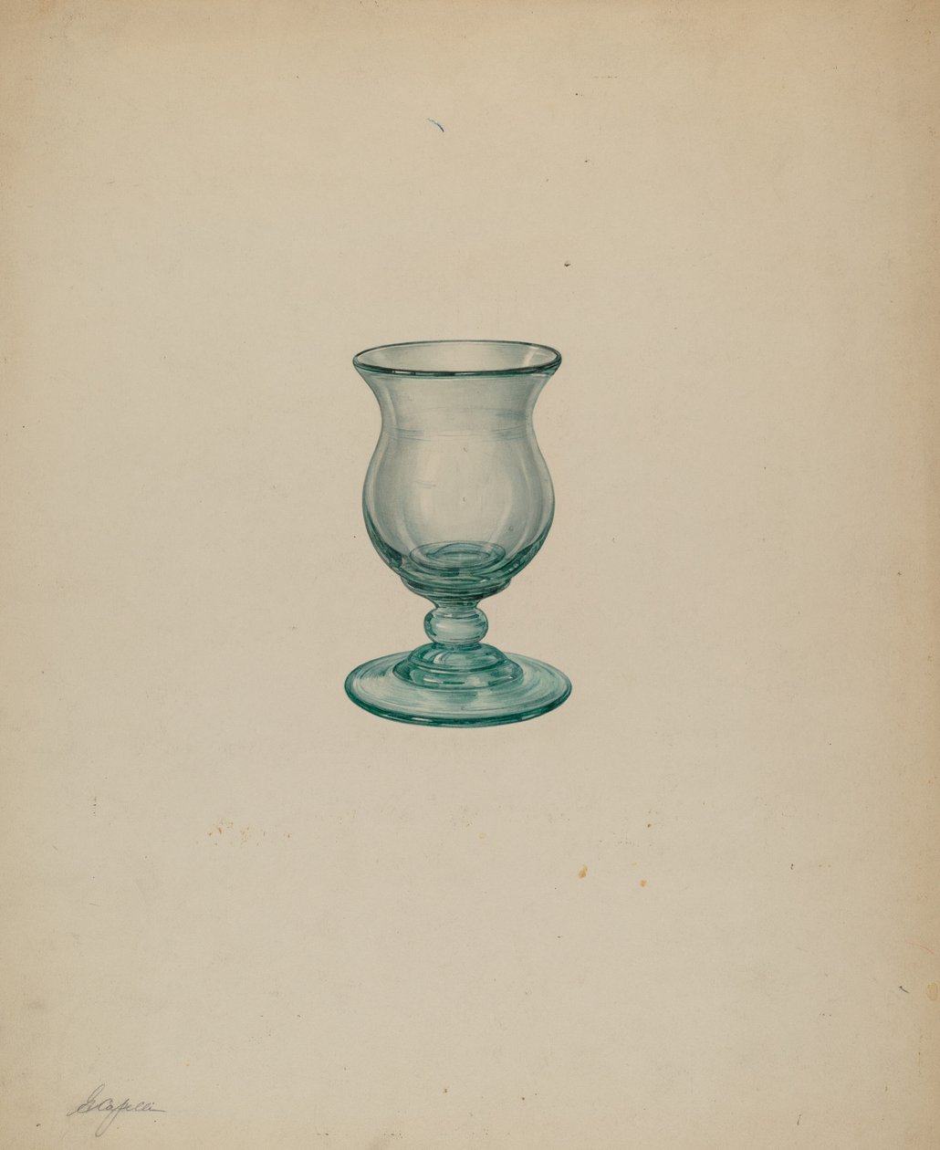Blæst glas af Giacinto Capelli