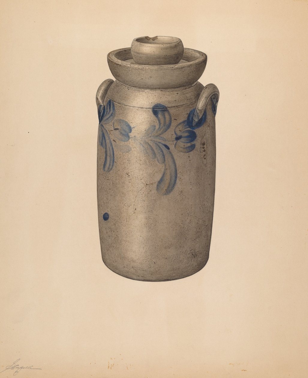 Butter Churn, ca. 1940. af Giacinto Capelli