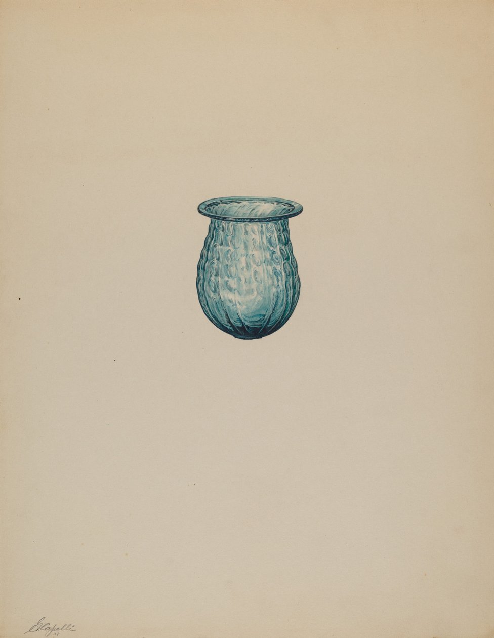 Julelys, 1938. af Giacinto Capelli