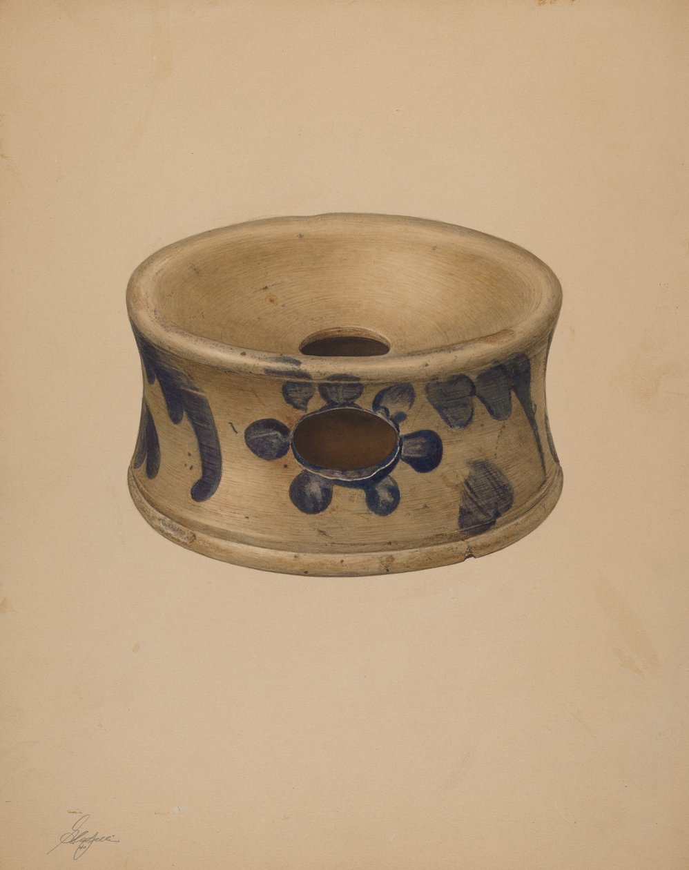 Cuspidor, 1940. af Giacinto Capelli
