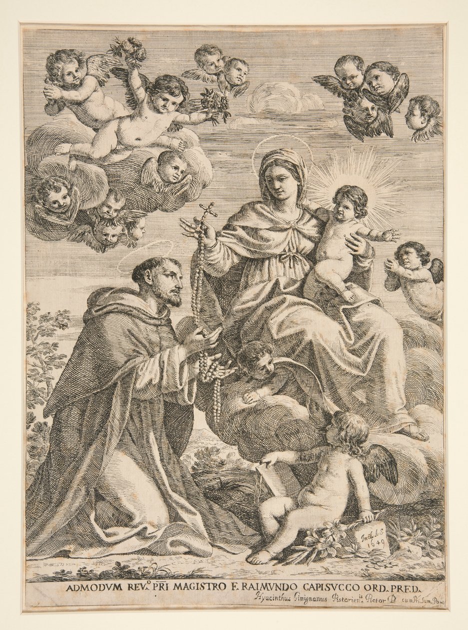 Sankt Dominikus af Giacinto Gimignani