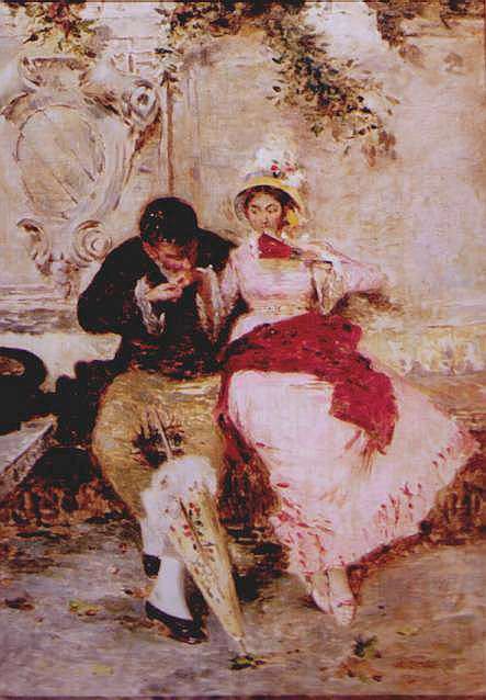 Idyl af Giacomo Favretto