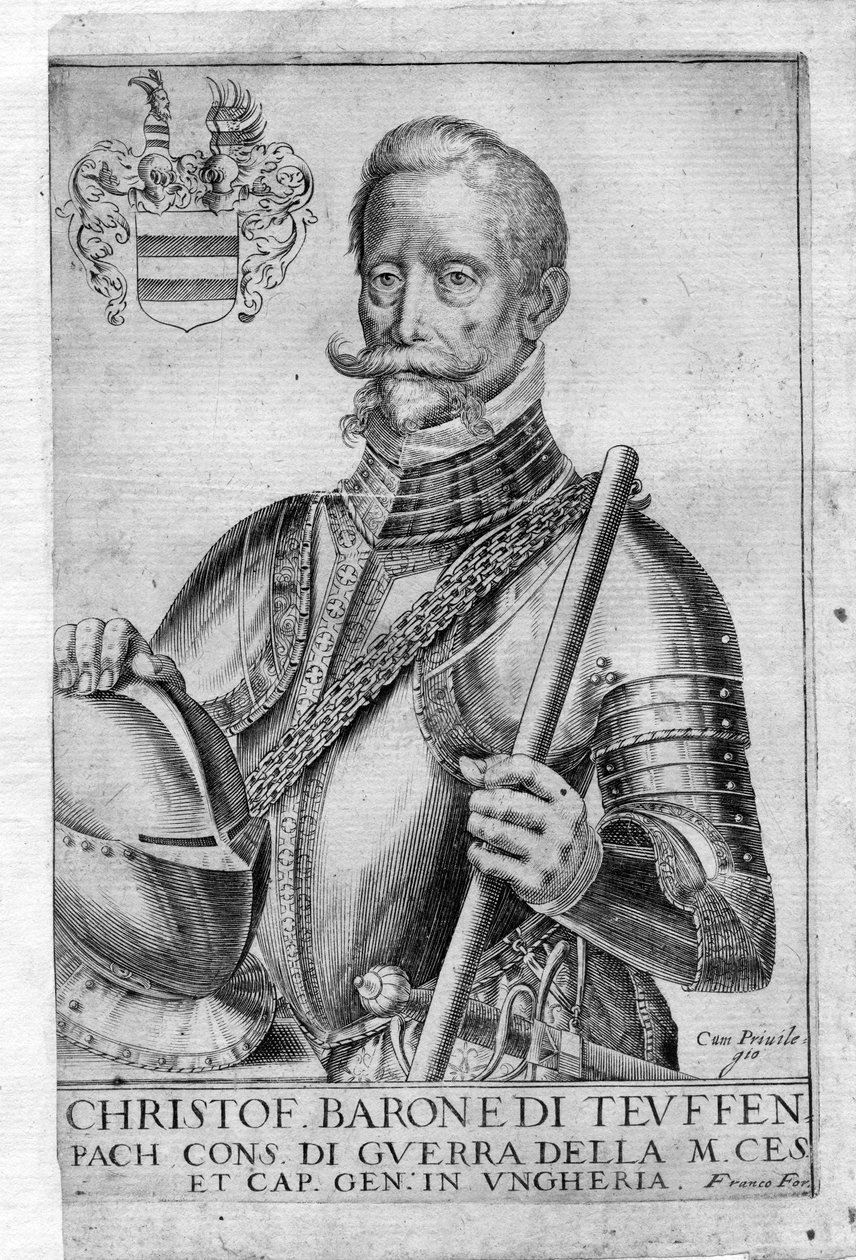 Christoph von Teuffenbach, Baron af Giacomo Franco
