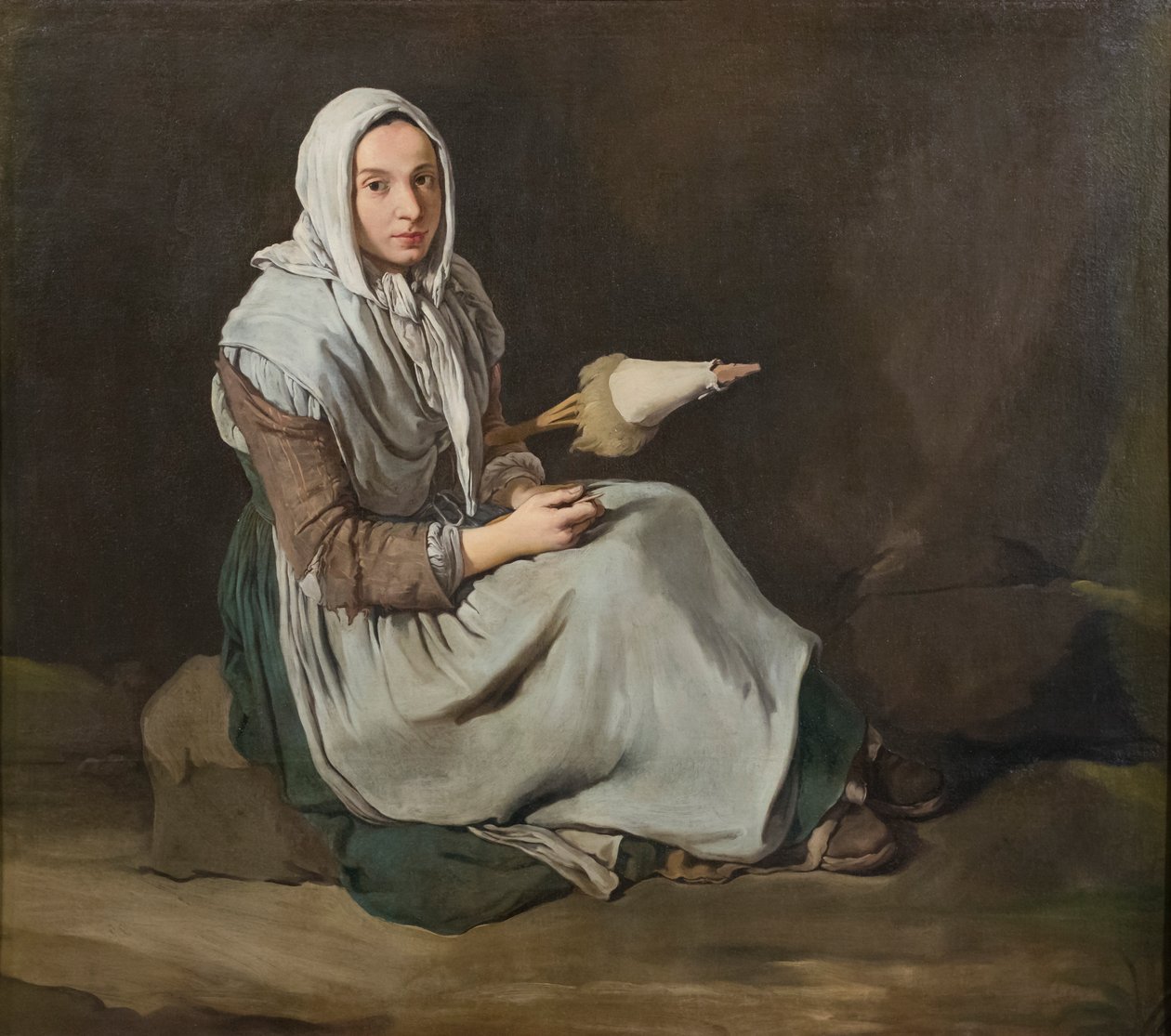 Spinneren af Giacomo (1698 1767) Ceruti