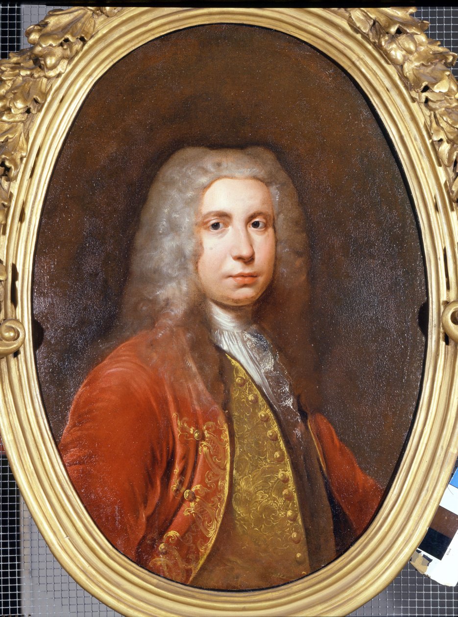 Portræt af en herre. 1700-tallet. Maleri af Giacomo Ceruti kaldet Pyochetto (1724? -?). Museo del Castello, Milano. af Giacomo Ceruti