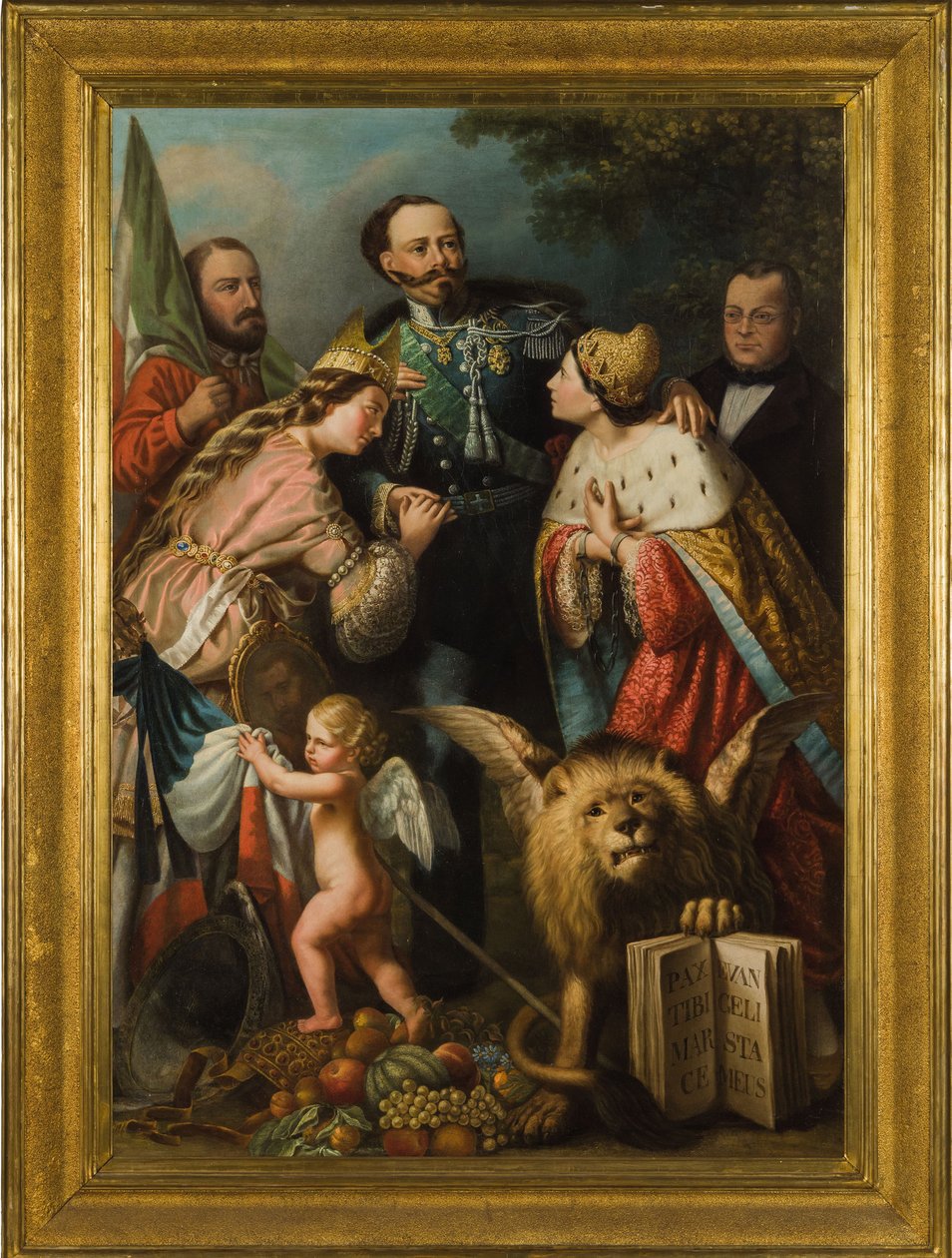 Den italienske foreningsforening af Italien, ca 1866. af Giacomo Casa