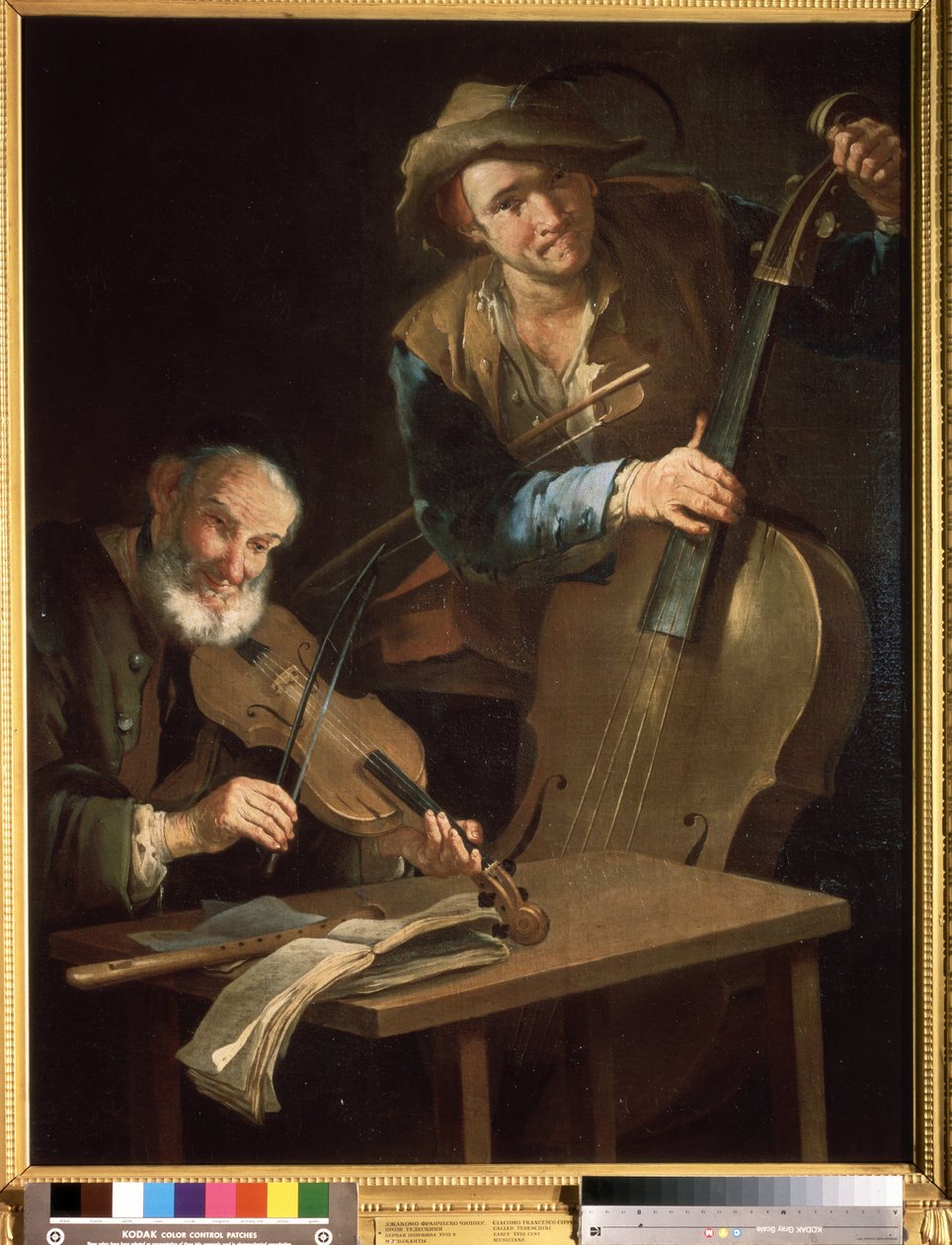 ""Musikerne"" Maleri af Giacomo Francesco Cipper (1664-1736) Pushkin Museum, Moskva af Giacomo Francesco Cipper