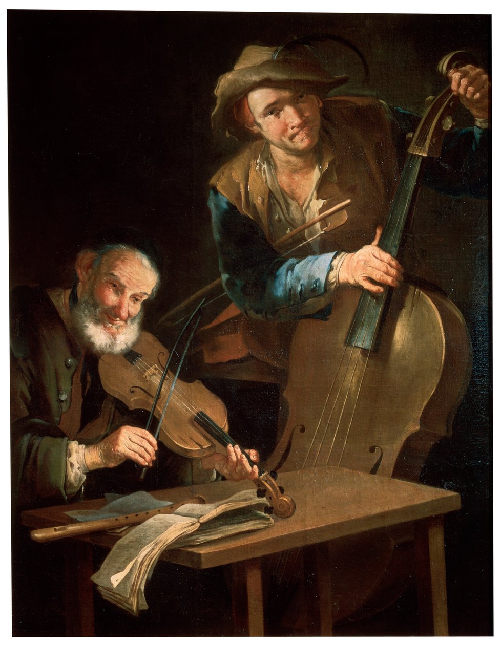Musikerne, slutningen af det 17. eller 18. århundrede af Giacomo Francesco Cipper