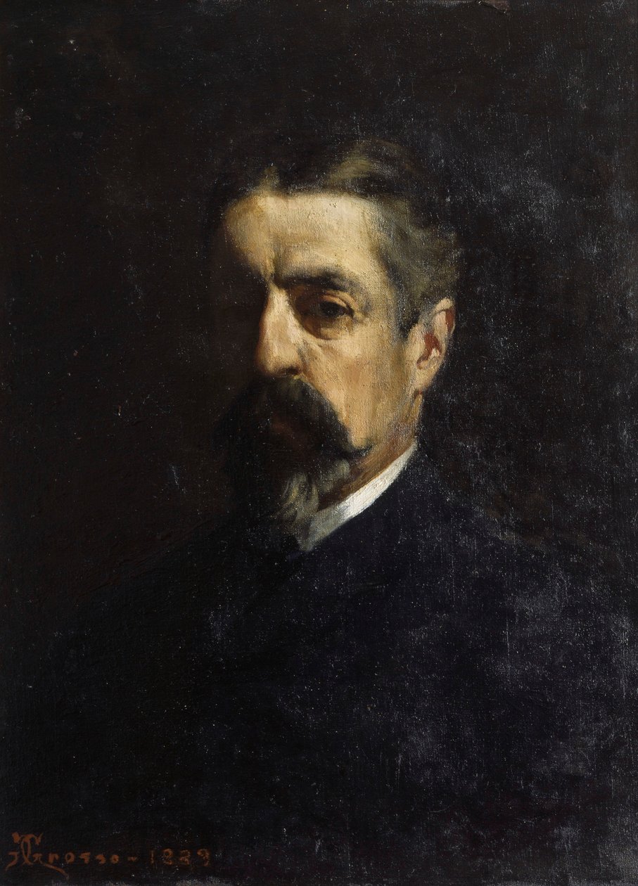 Portræt af grev Marcello Panissera af Veglio (1830-1886) af Giacomo Grosso