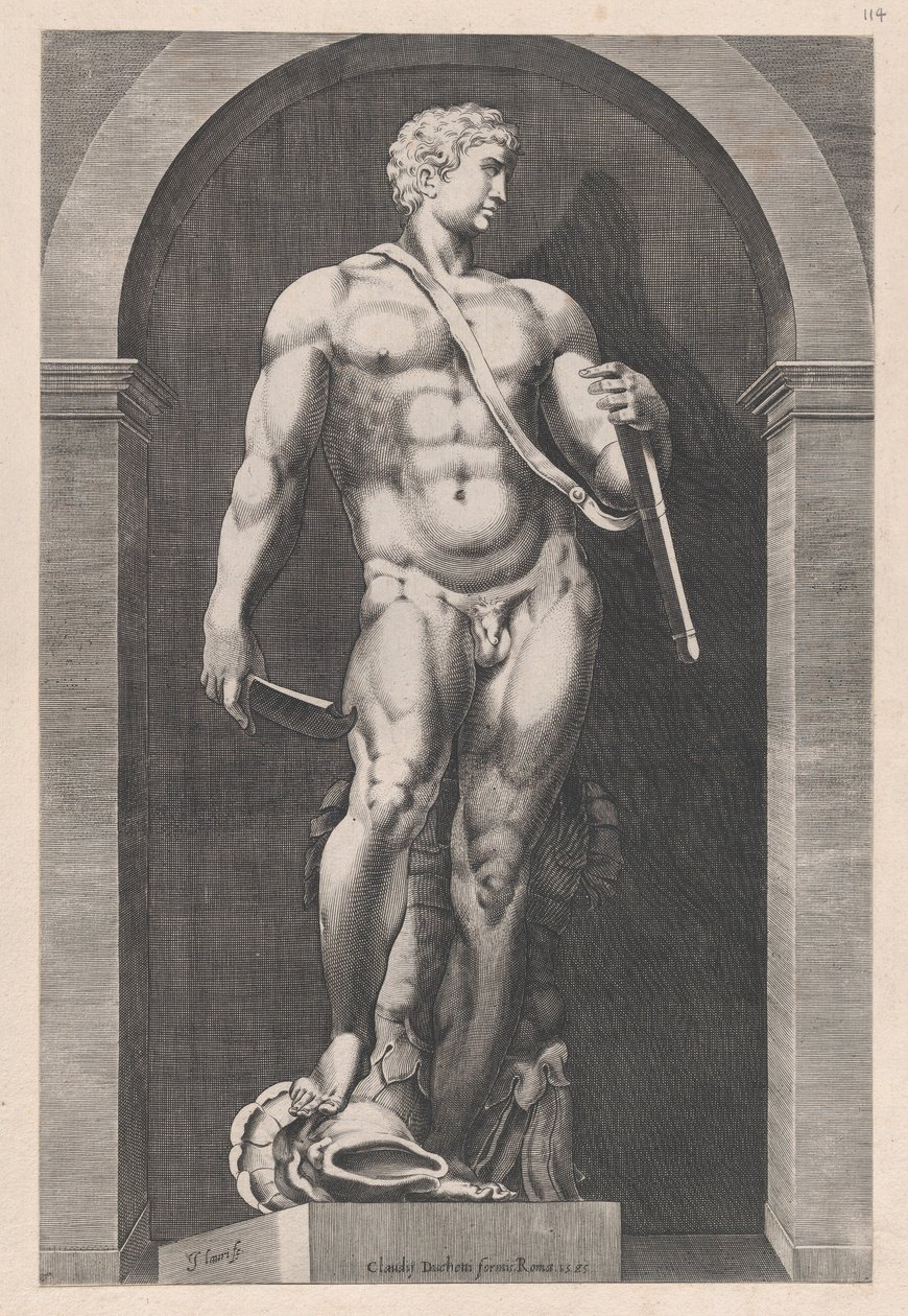 Mirror of Roman Magnificence: Perseus, slutningen af ​​1500-tallet., slutningen af ​​1500-tallet. af Giacomo Lauri