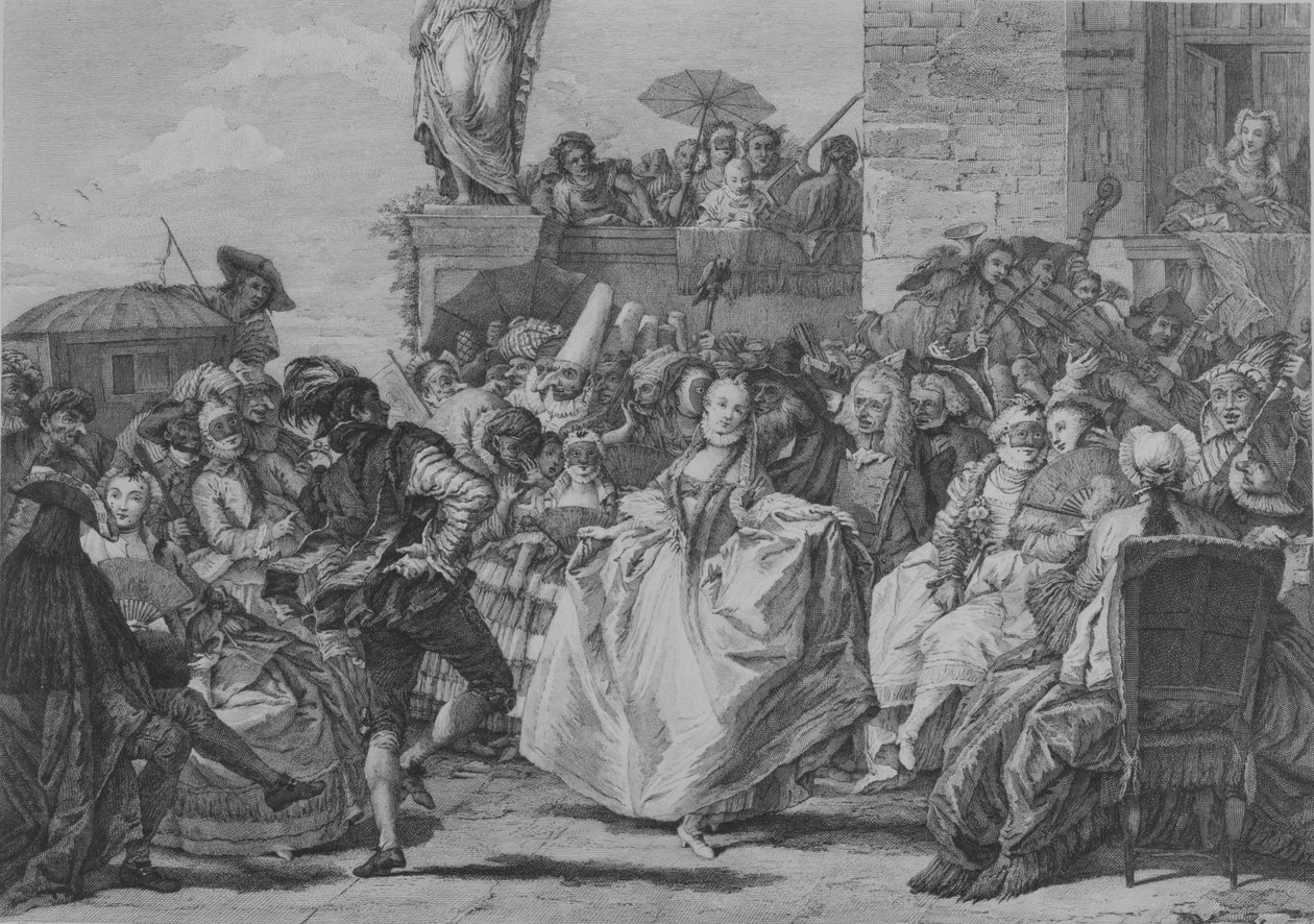 Menuetten, 1765. af Giacomo Leonardis