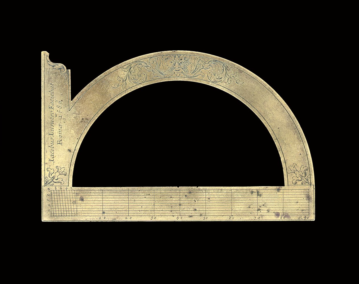 Protractor Square af Giacomo Lusverg