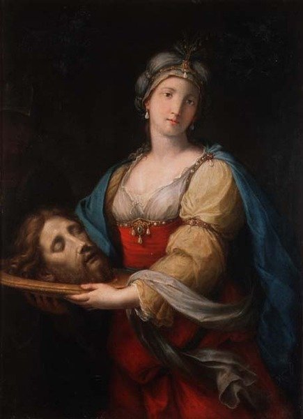 Salome med hovedet af Johannes Døberen (par 78387) af Giacomo Zoboli