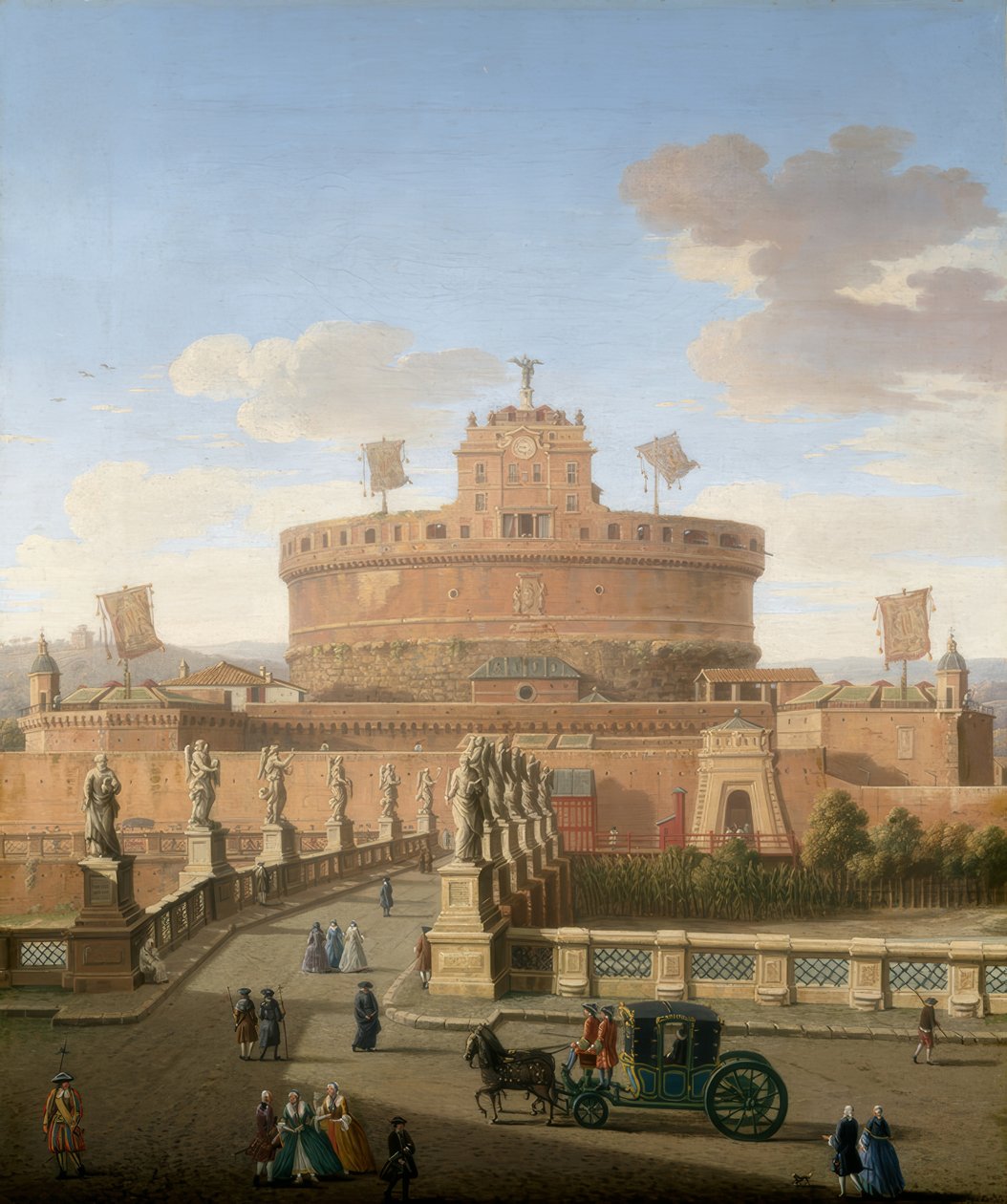 Rom, udsigt over Castel Sant