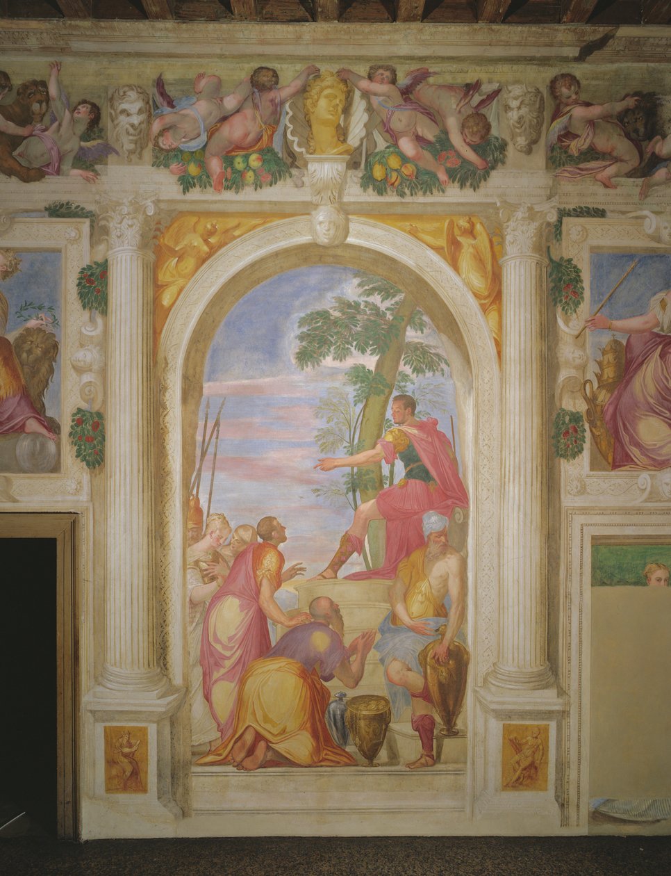 Scipios nåde af Giambattista 1526 78 Zelotti