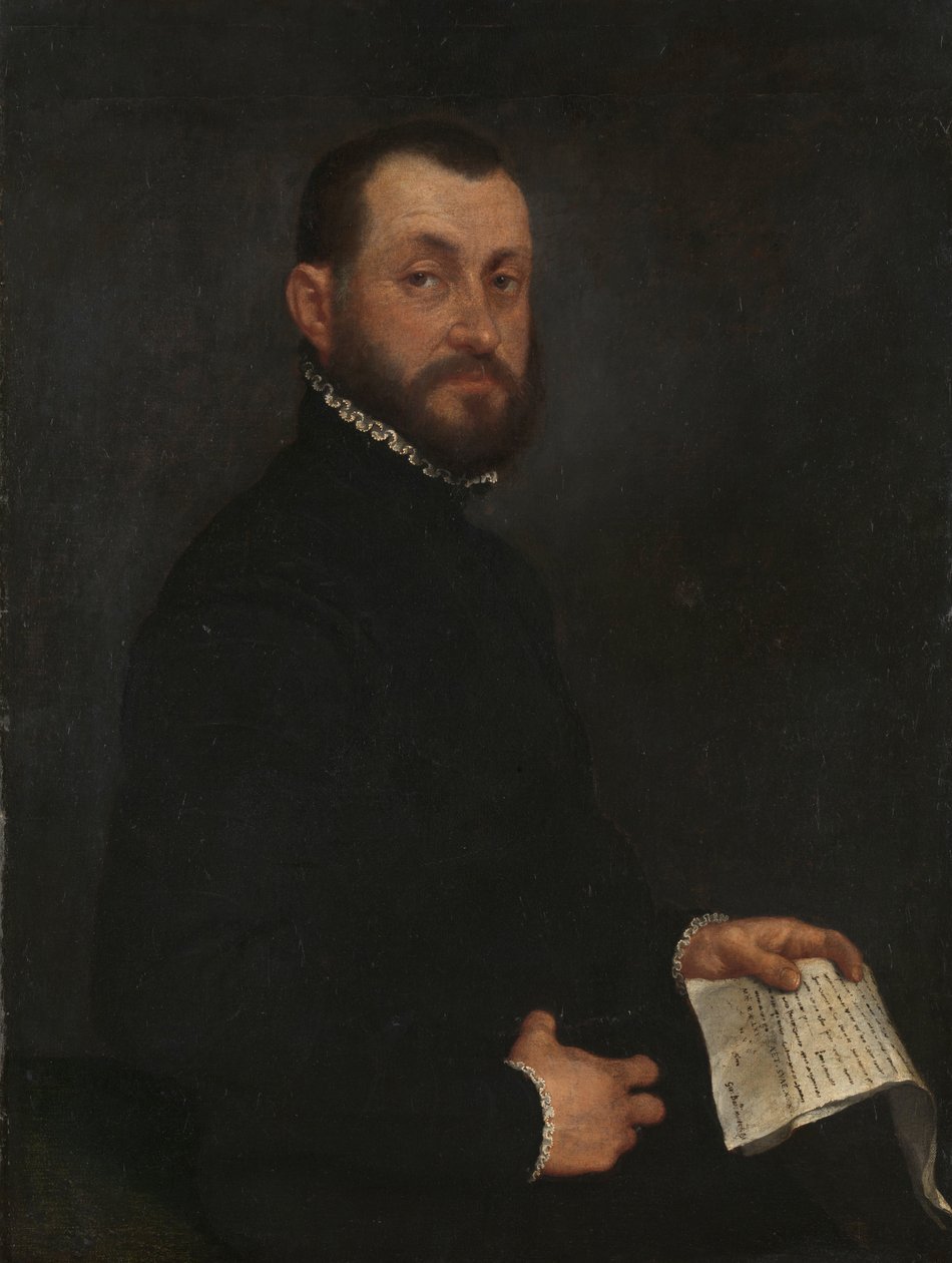 Portræt af en mand af Giambattista Moroni