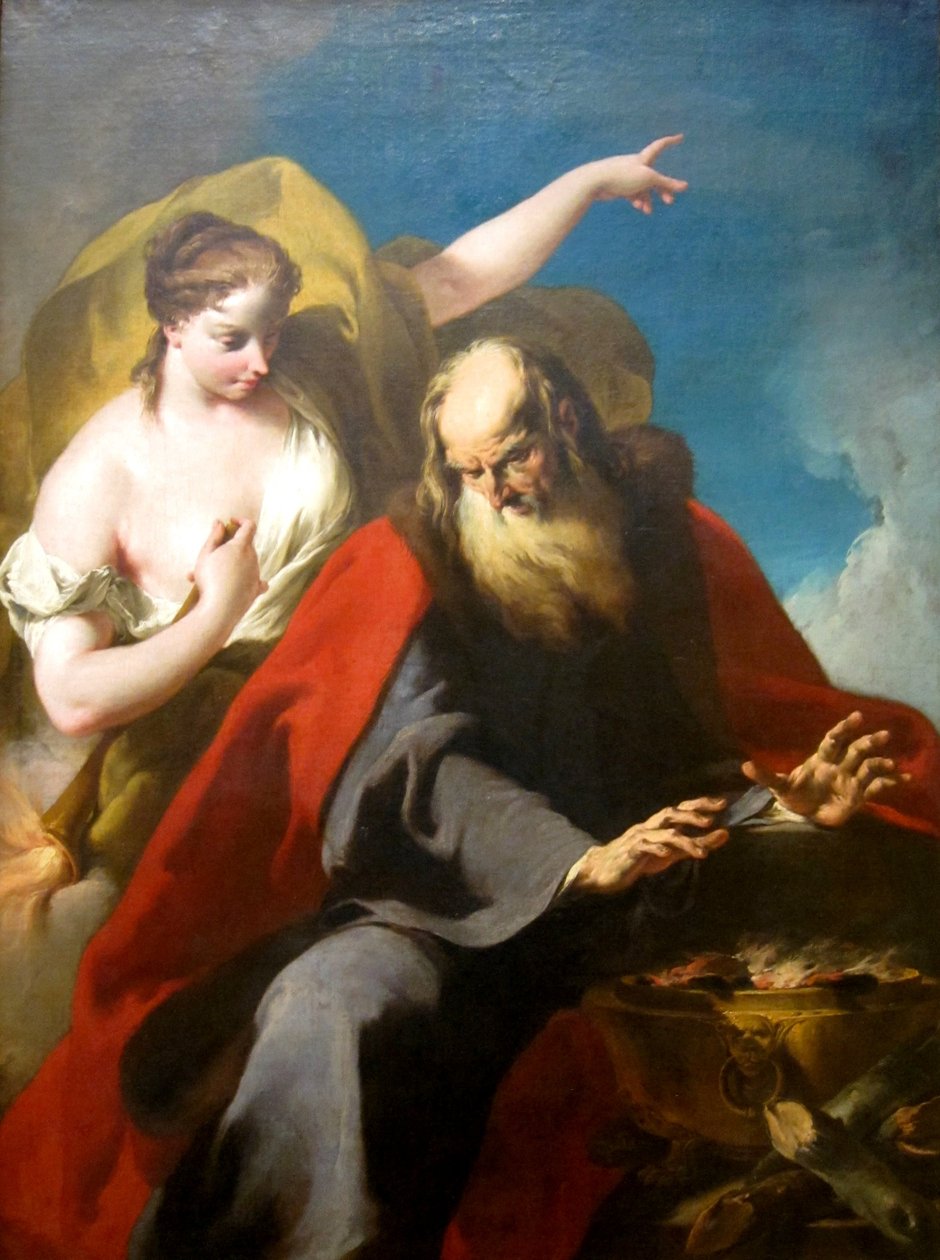 Allegori om sommer og vinter af Giambattista Pittoni