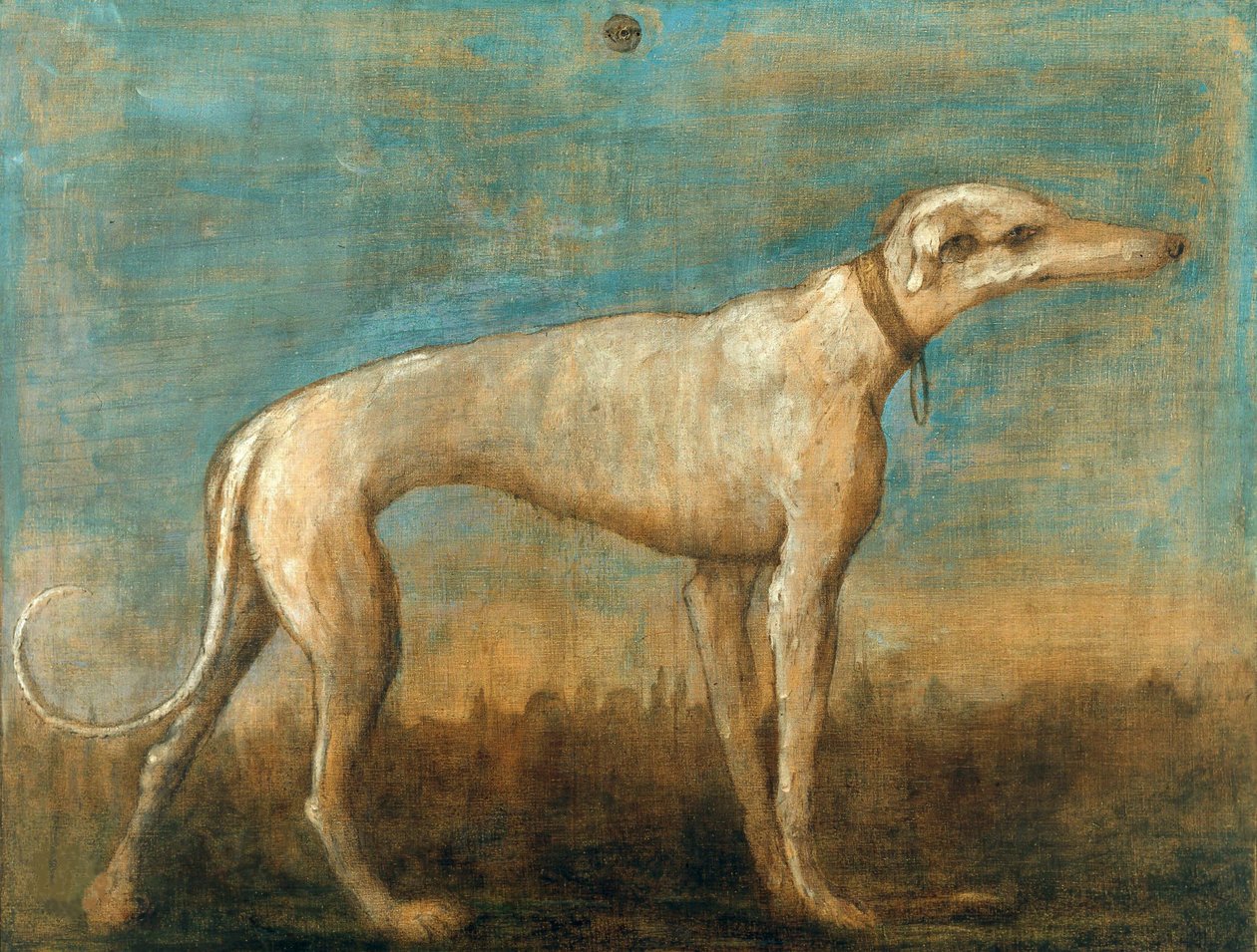 Den italienske sigtehund, ca. 1793. af Giambattista Tiepolo
