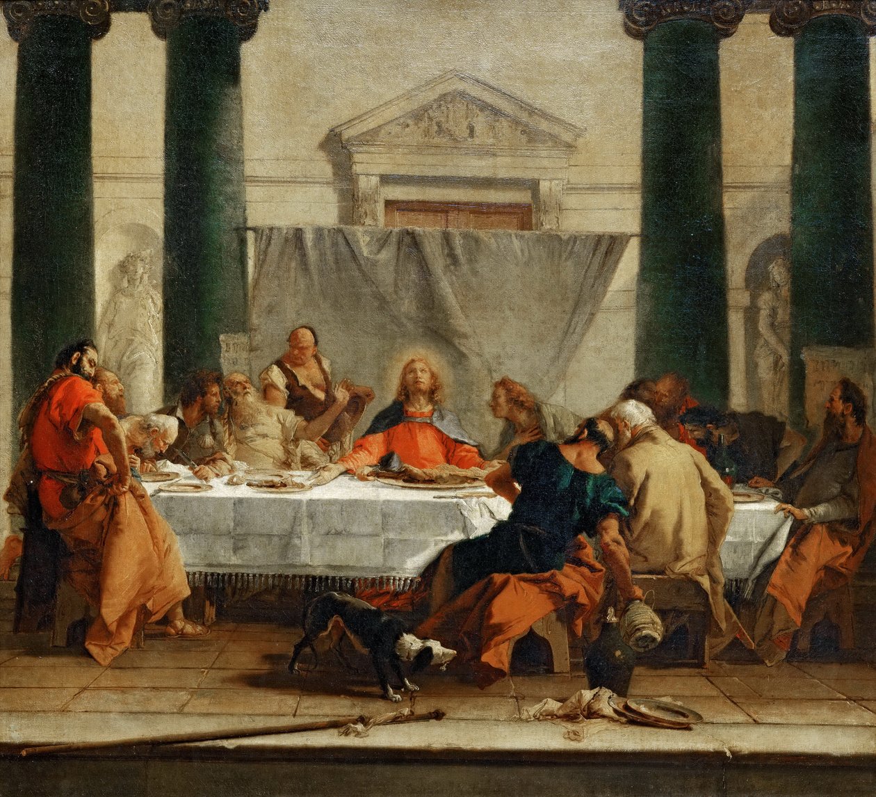 Den sidste nadver af Giambattista Tiepolo