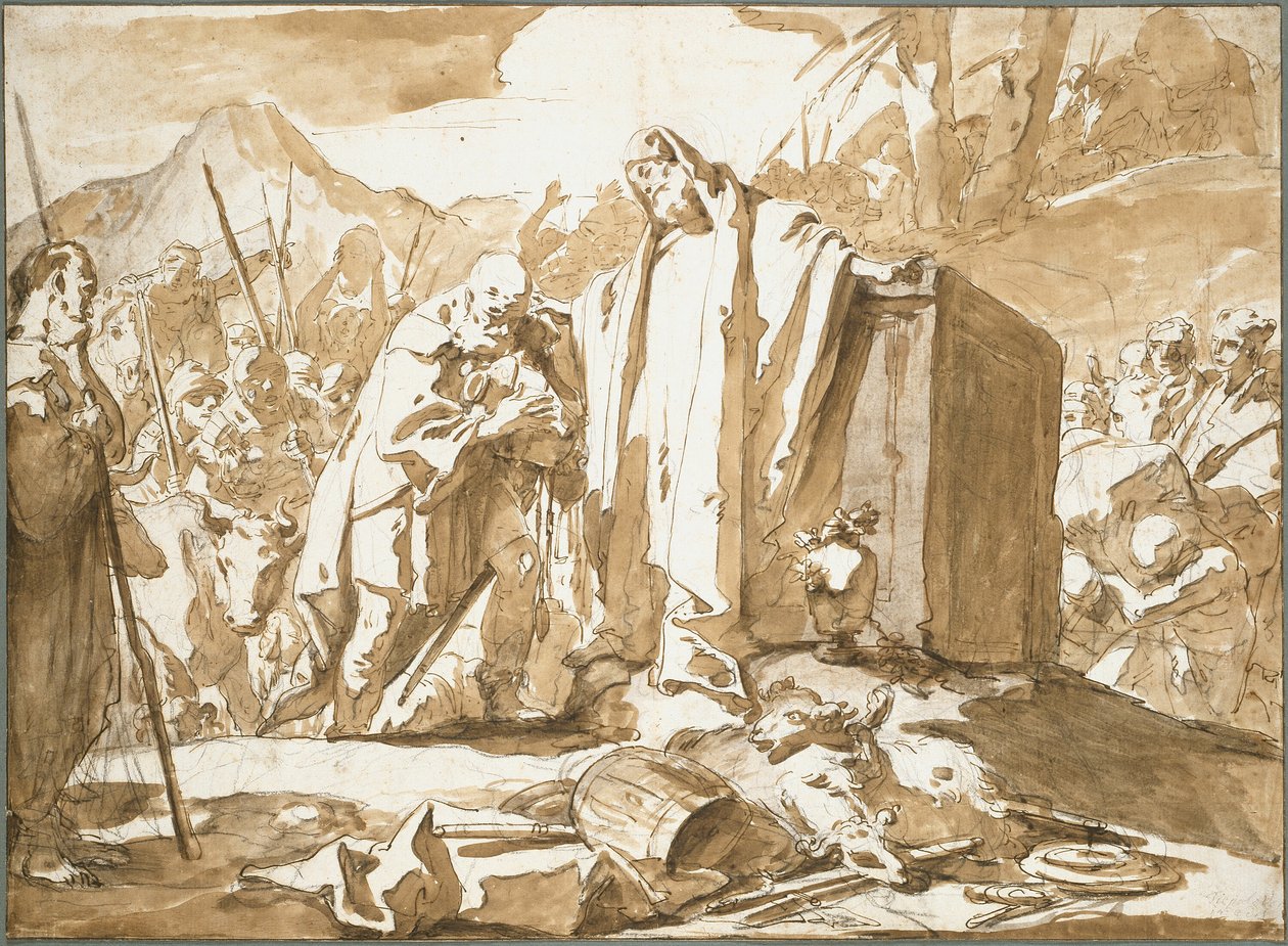 Abrahams og Melkisedeks møde af Giambattista Tiepolo