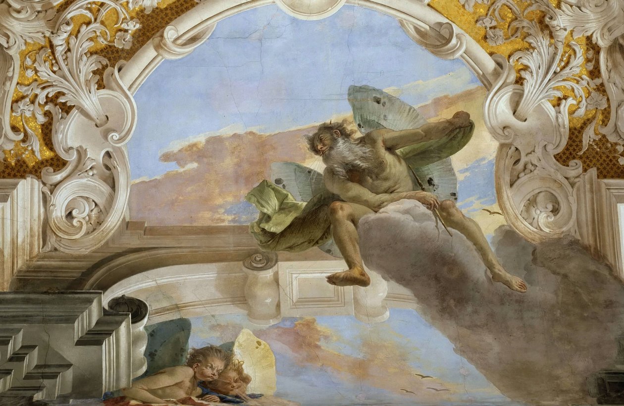Vindguderne, ca 1746. af Giambattista Tiepolo