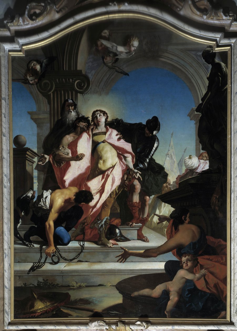 Capture of Saint George (maleri) af Giambettino Cignaroli