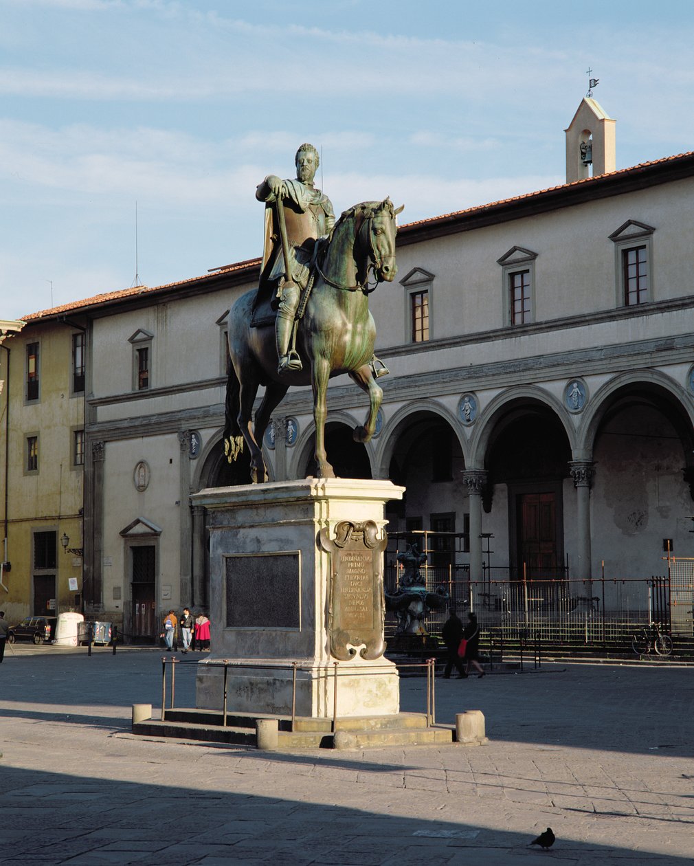 Rytterstatue af storhertug Ferdinand, 1608 (bronze) af Giambologna