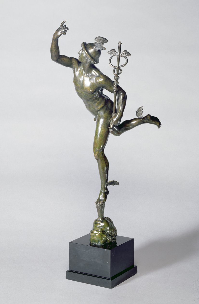 Mercury, ca. 1800-30 (bronze) af Giambologna