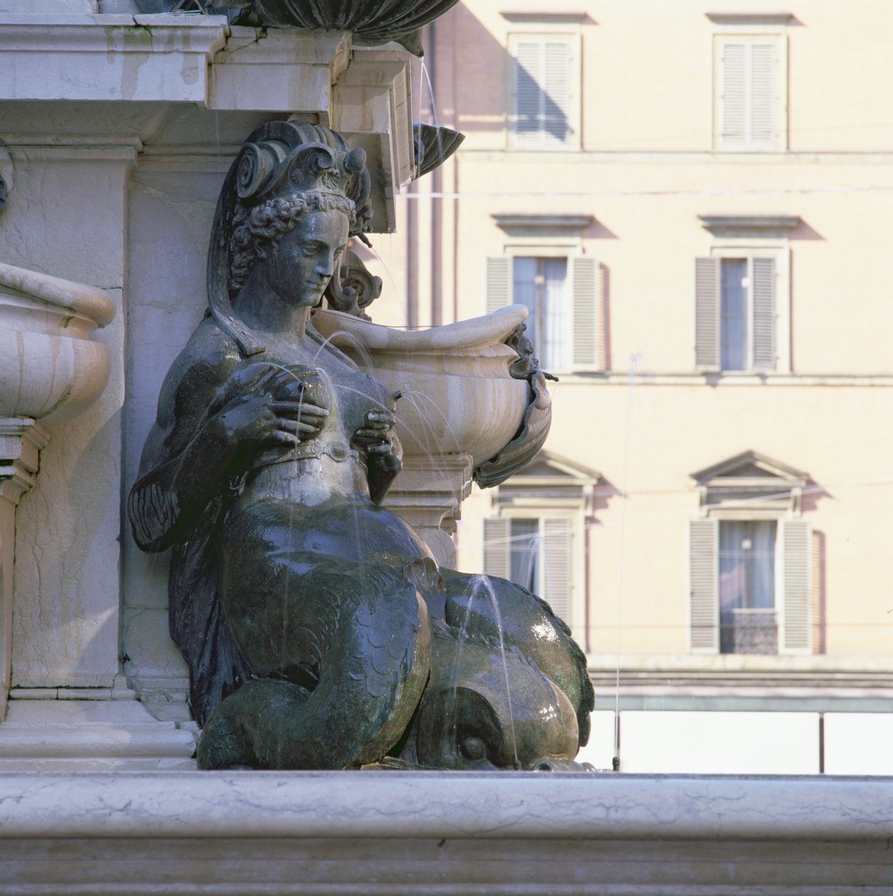 Neptuns springvand, eller Kæmpens springvand, 1566 af Giambologna and Tommaso Laureti