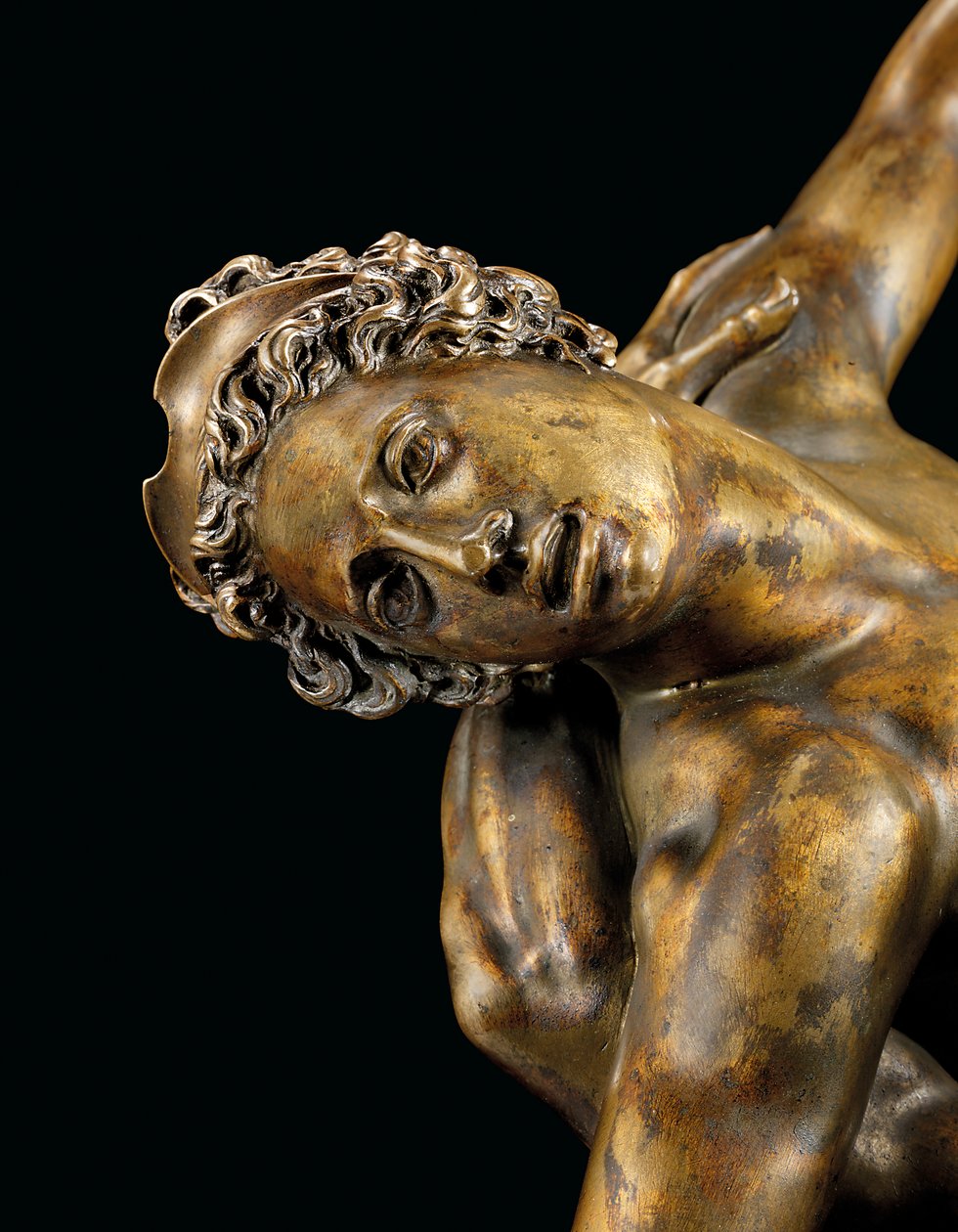 En bronzegruppe, the Rape of a Sabine, Firenze, ca. 1587-98 af Giambologna