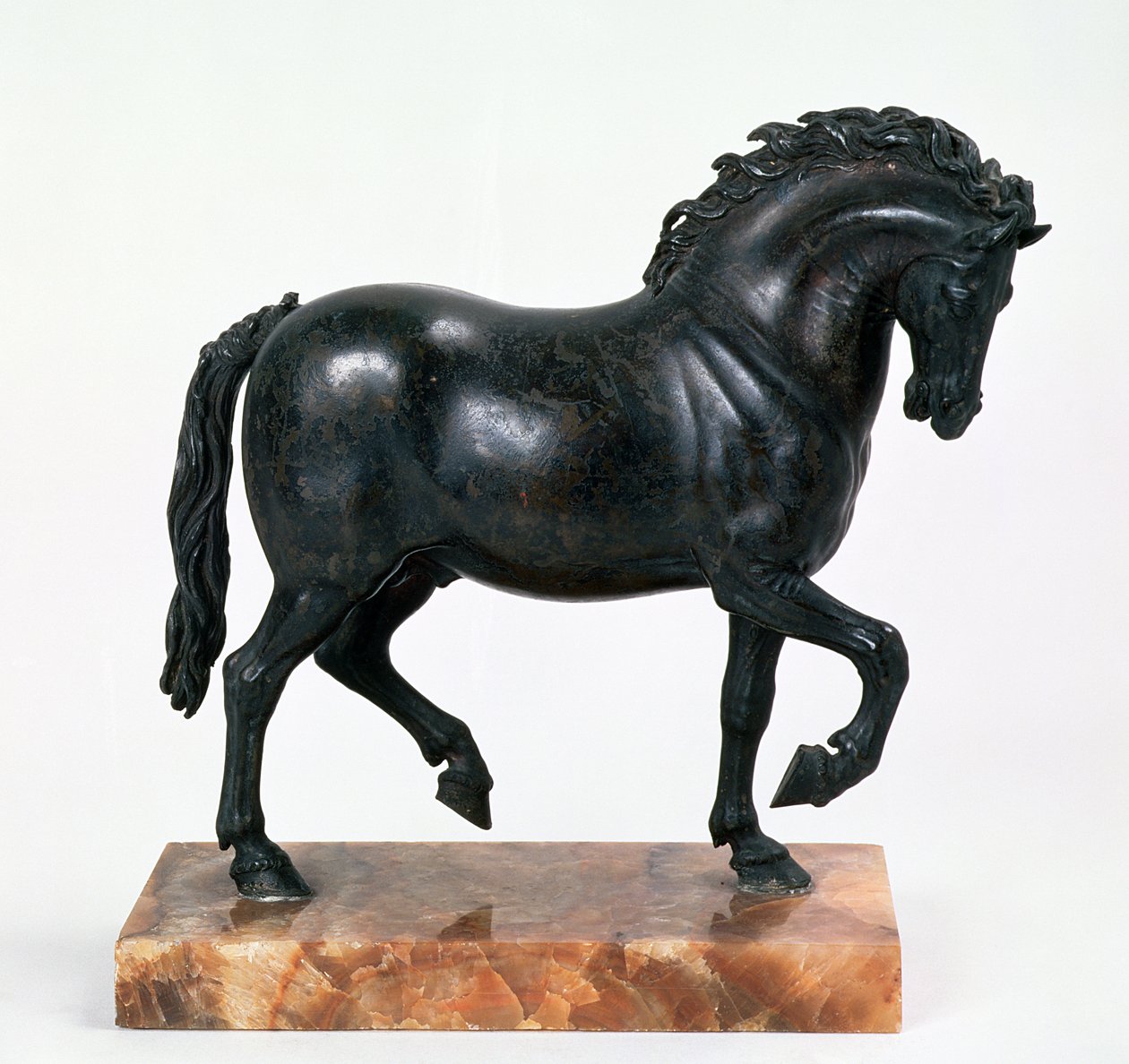Vandrende hest (bronze) af Giambologna