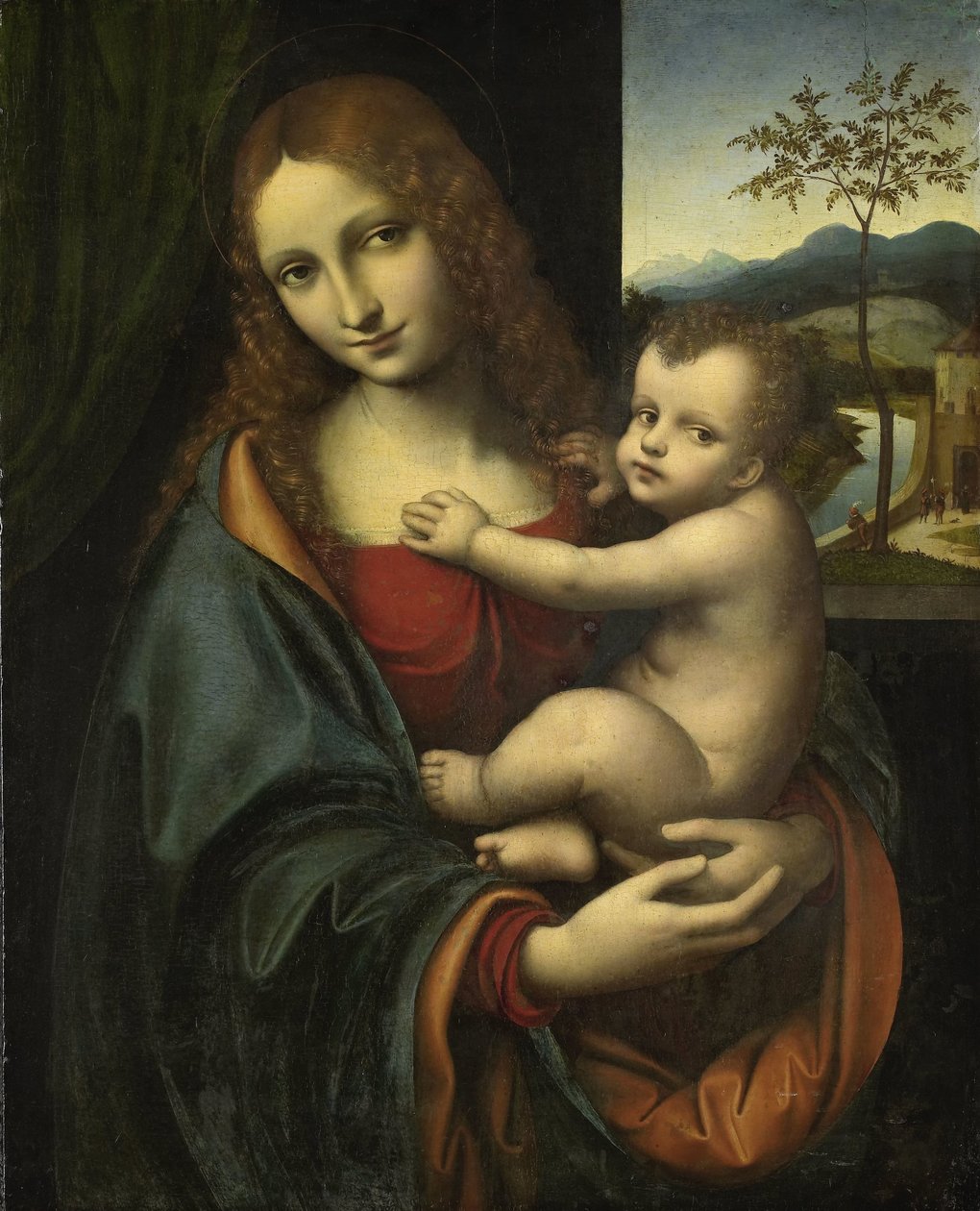 Madonna og barn af Giampetrino (attributed to)