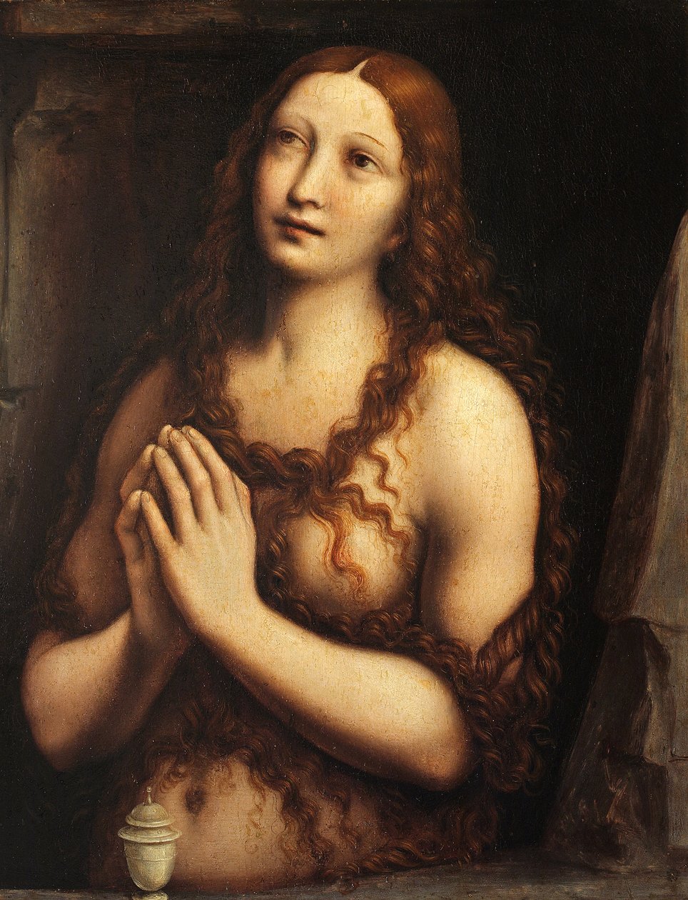 angrende Maria Magdalena, første halvdel af 1500-tallet af Giampietrino