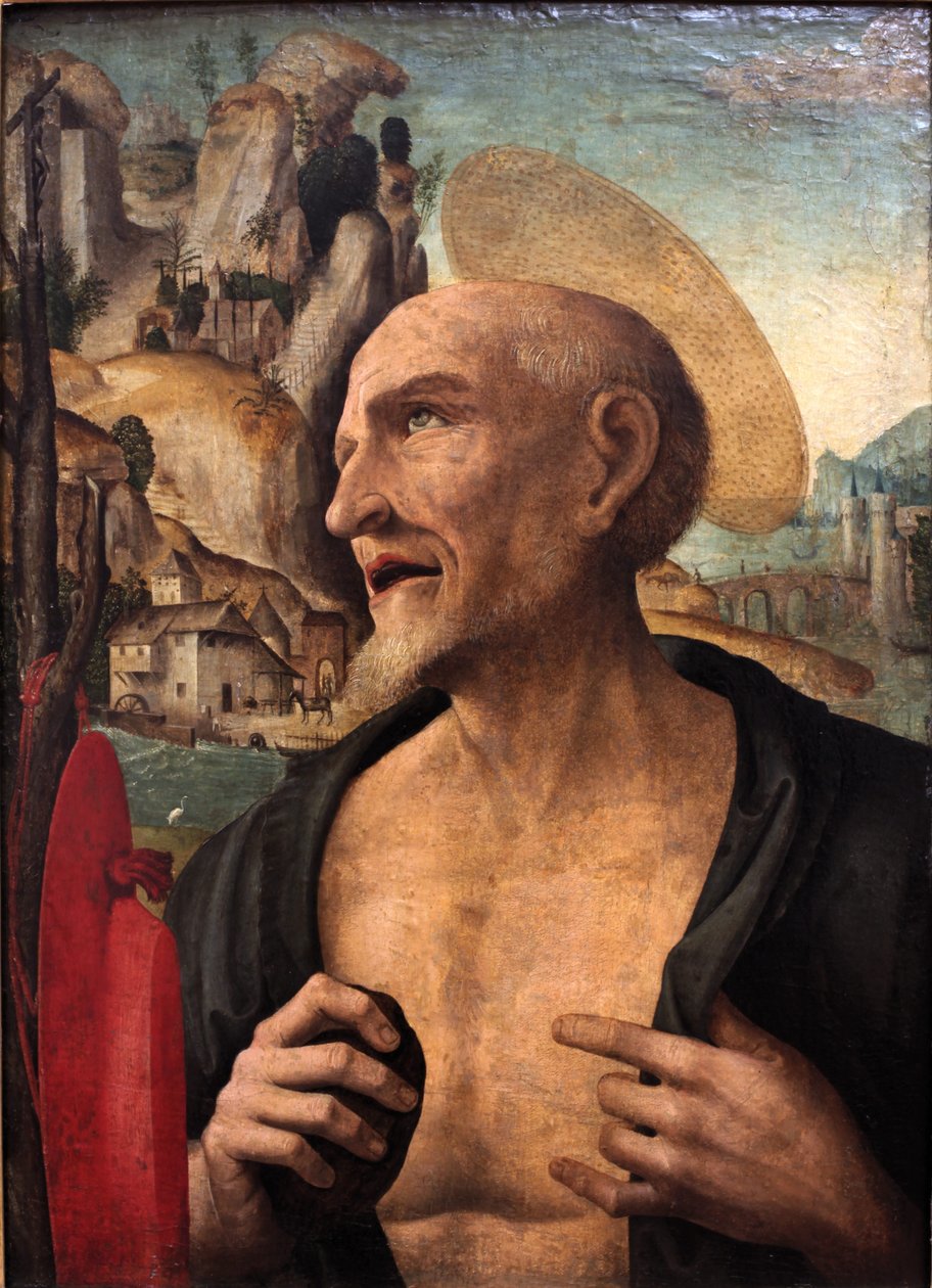 Sankt Jerome bod af Gian-Francesco de Maineri