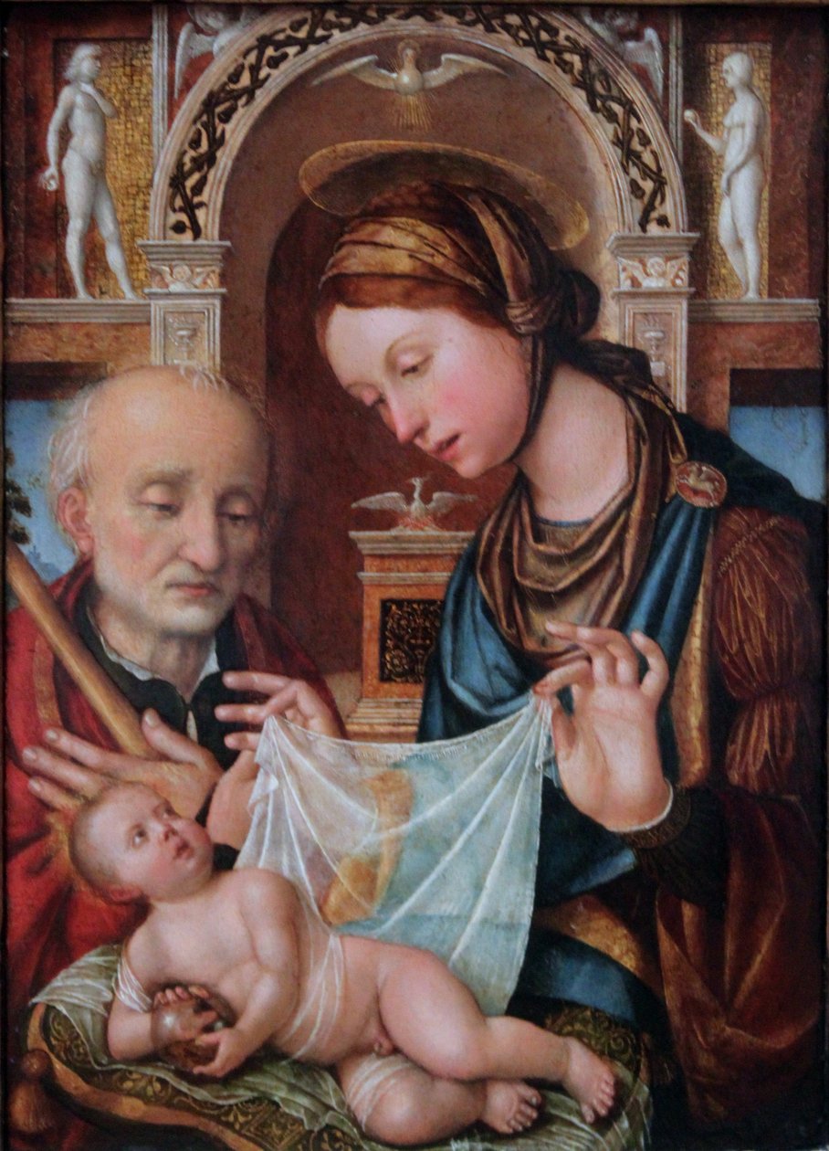 Den hellige familie af Gian Francesco de Maineri