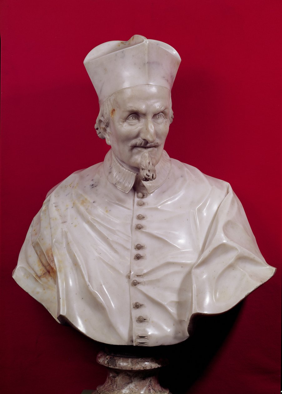 Buste af kardinal Francesco Barberini (marmor) af Gian Lorenzo Bernini