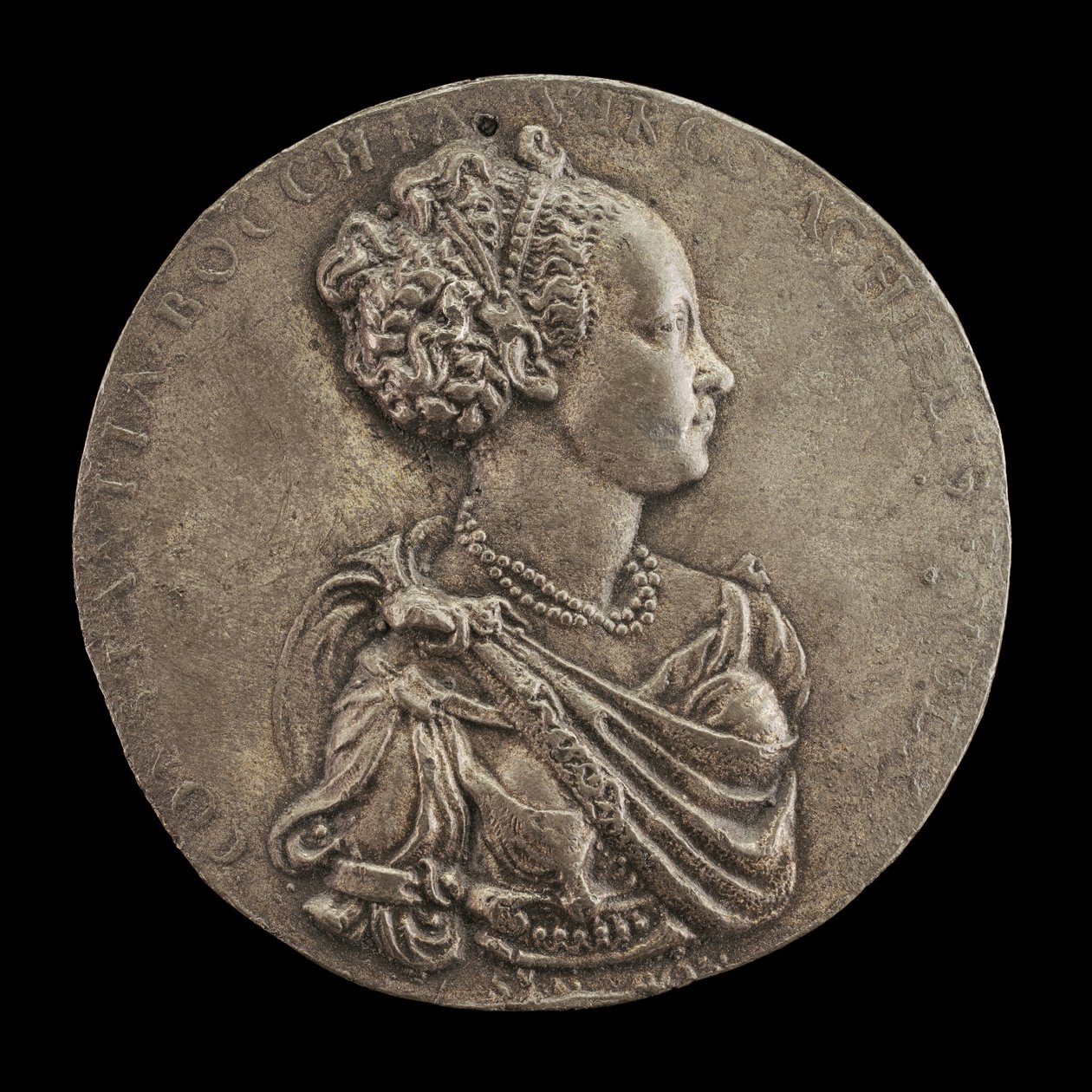 Costanza Bocchi, død 1566, hustru til Gianfrancesco Malvezzi, 1560. af Gian Antonio Signoretti