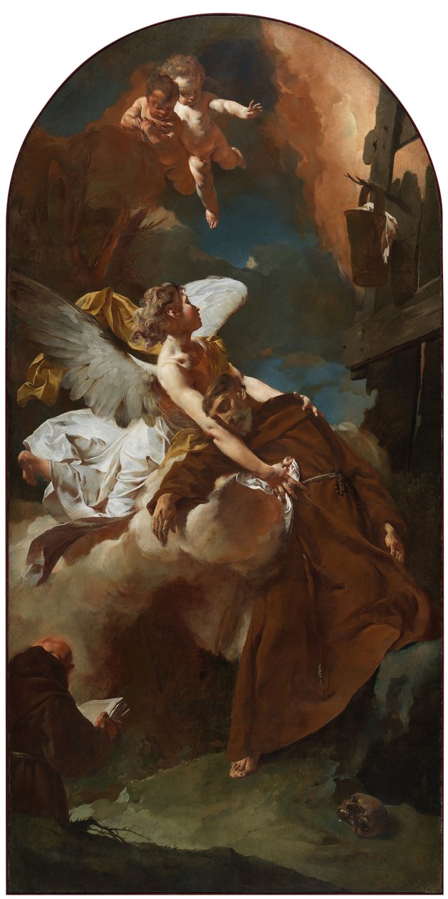 Sankt Frans af Assisi i ekstase, ca. 1729. af Giovanni Battista Piazzetta