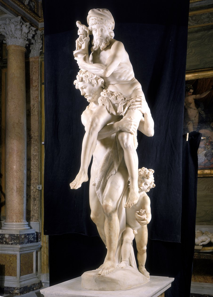 Æneas og Anchises (marmor) (se også 277548 & 277549) af Gian Lorenzo Bernini