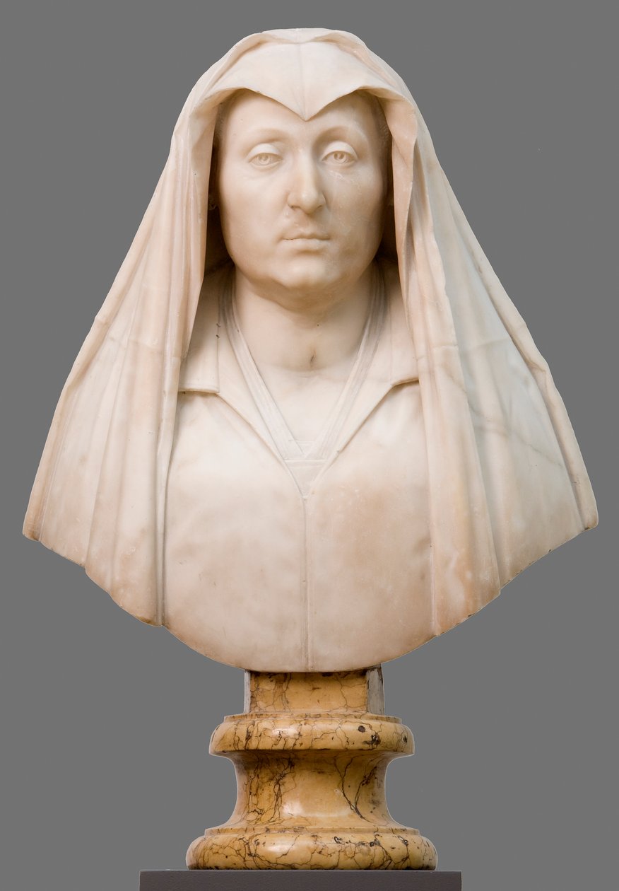 Buste af Camilla Barbadori. Mor til pave Urban VIII Barberini af Gian Lorenzo Bernini
