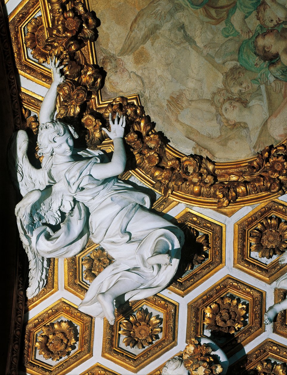 Detalje af udsmykning i barokstil, Saint Andrew