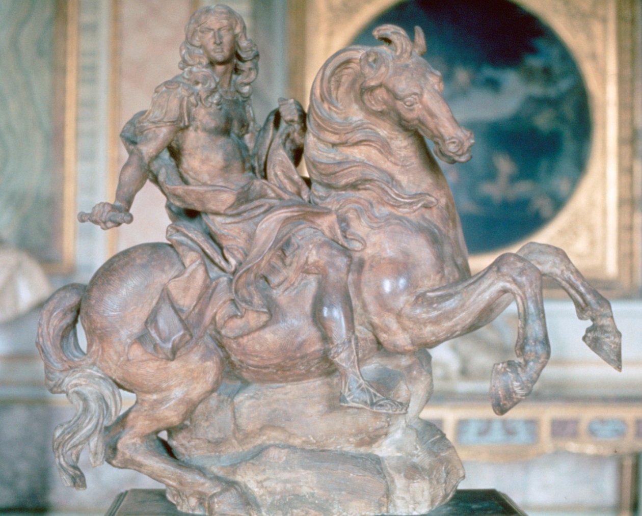 Rytterstatue af kong Louis XIV, 1670 af Gian Lorenzo Bernini