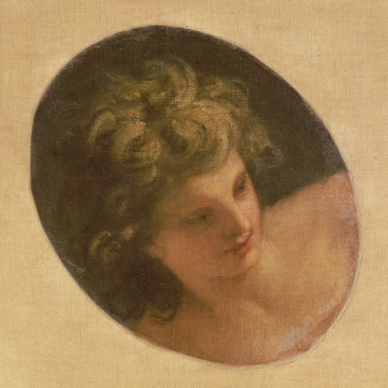 Hoved af en ung mand af Gian Lorenzo Bernini