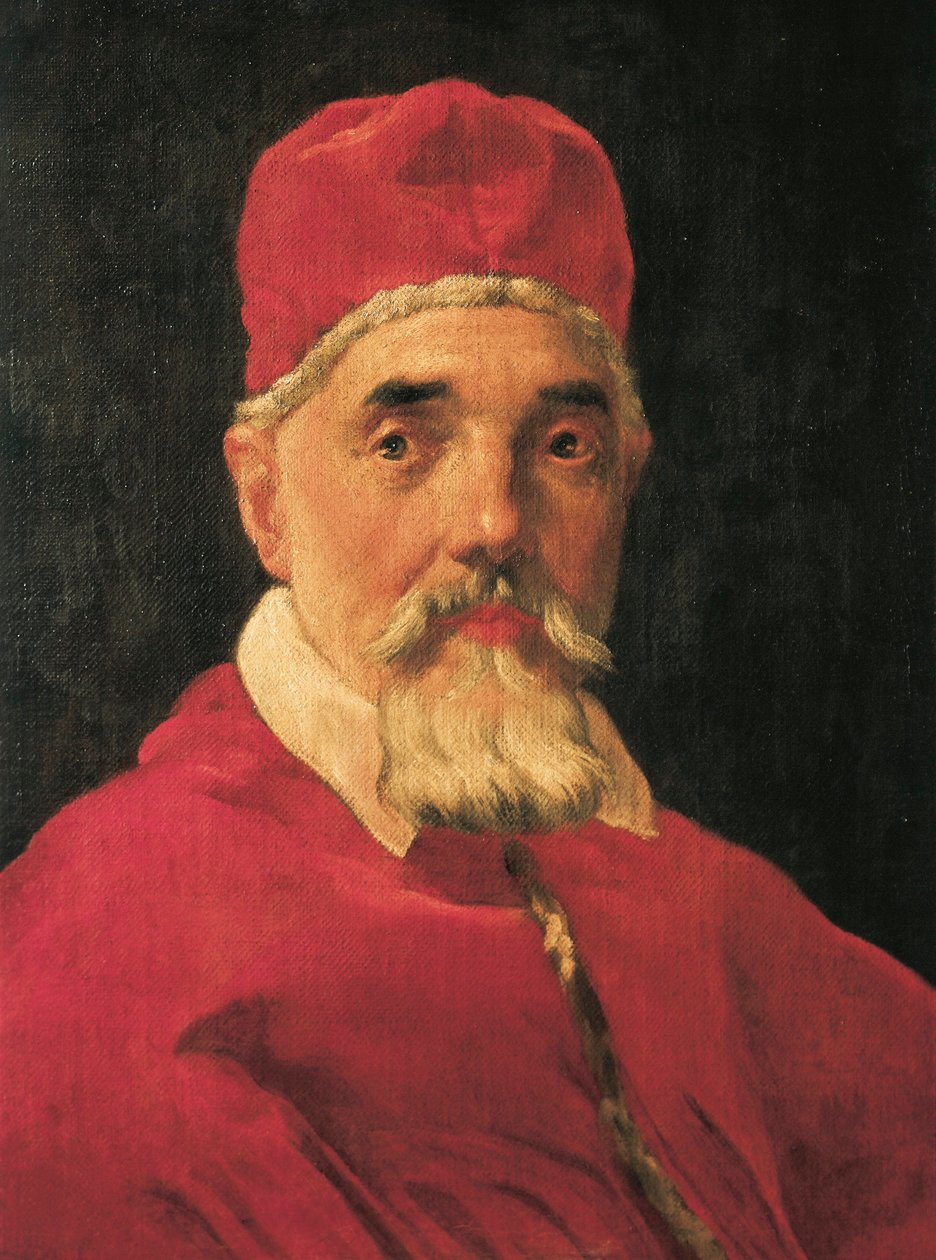 Italien, Rom, Portræt af pave Urban VIII (Matteo Barberini) af Gian Lorenzo Bernini