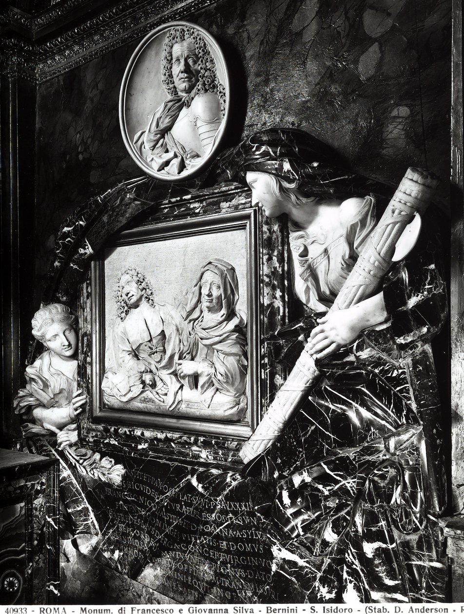 Monument til Francesco og Giovanni Silva af Gianlorenzo Bernini, 1663 af Gian Lorenzo Bernini
