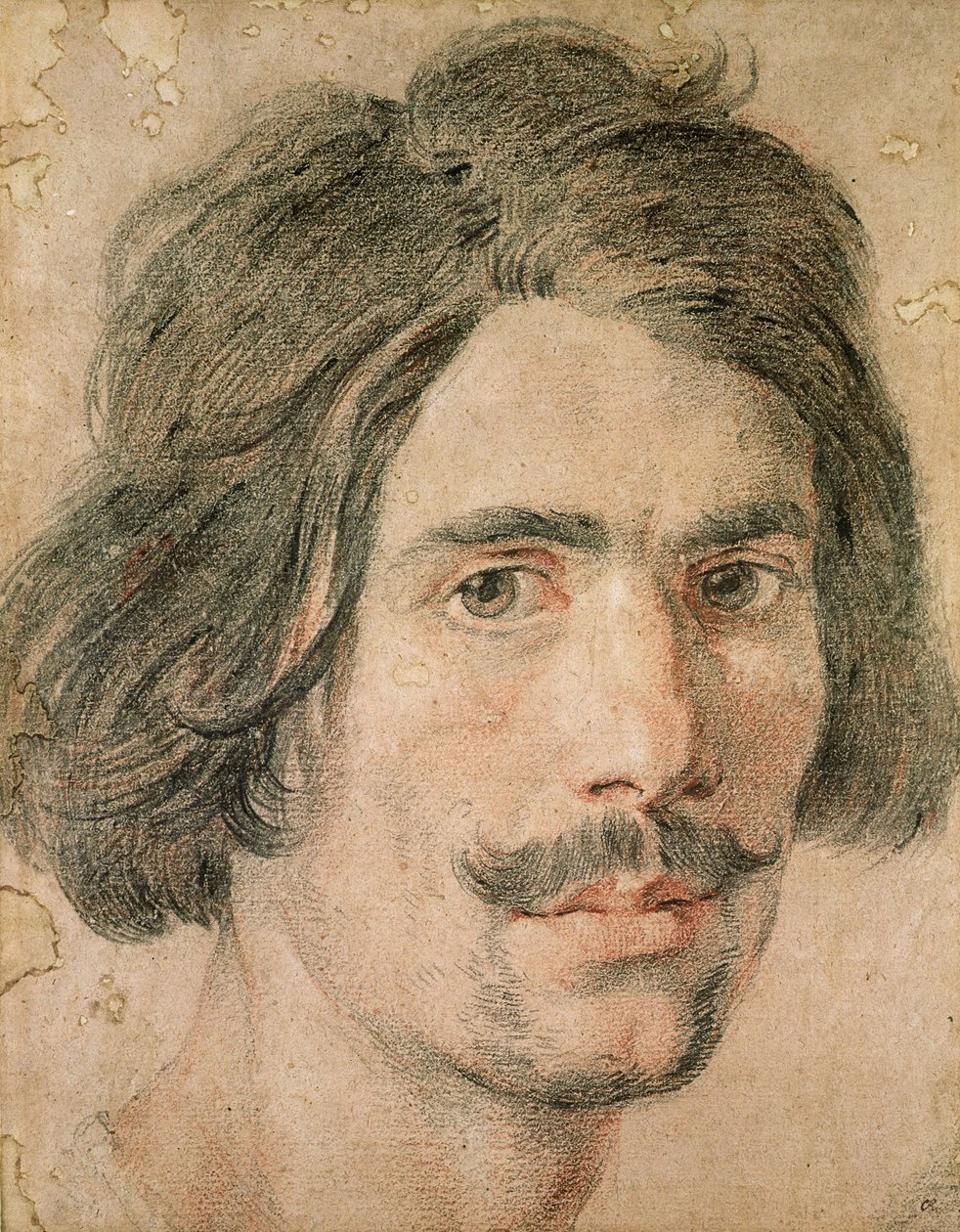 Portræt af kunstneren af Gian Lorenzo Bernini