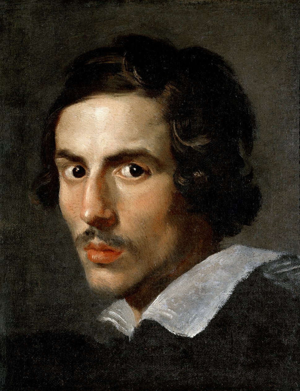 Selvportræt som ung mand af Bernini Gian Lorenzo af Gian Lorenzo Bernini