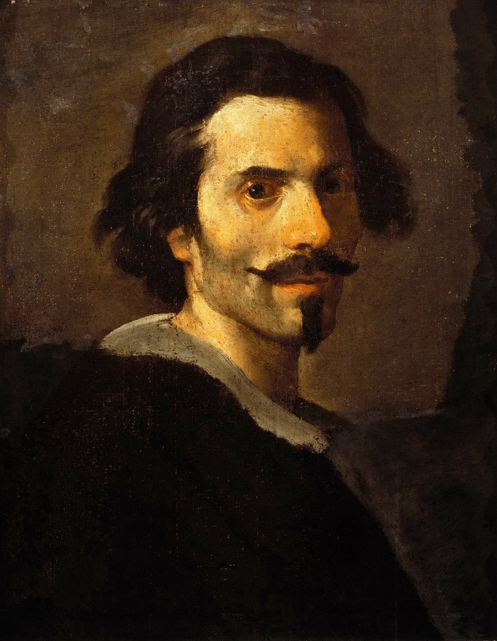 Selvportræt af Gianlorenzo Bernini som moden mand (1638-40) af Gian Lorenzo Bernini