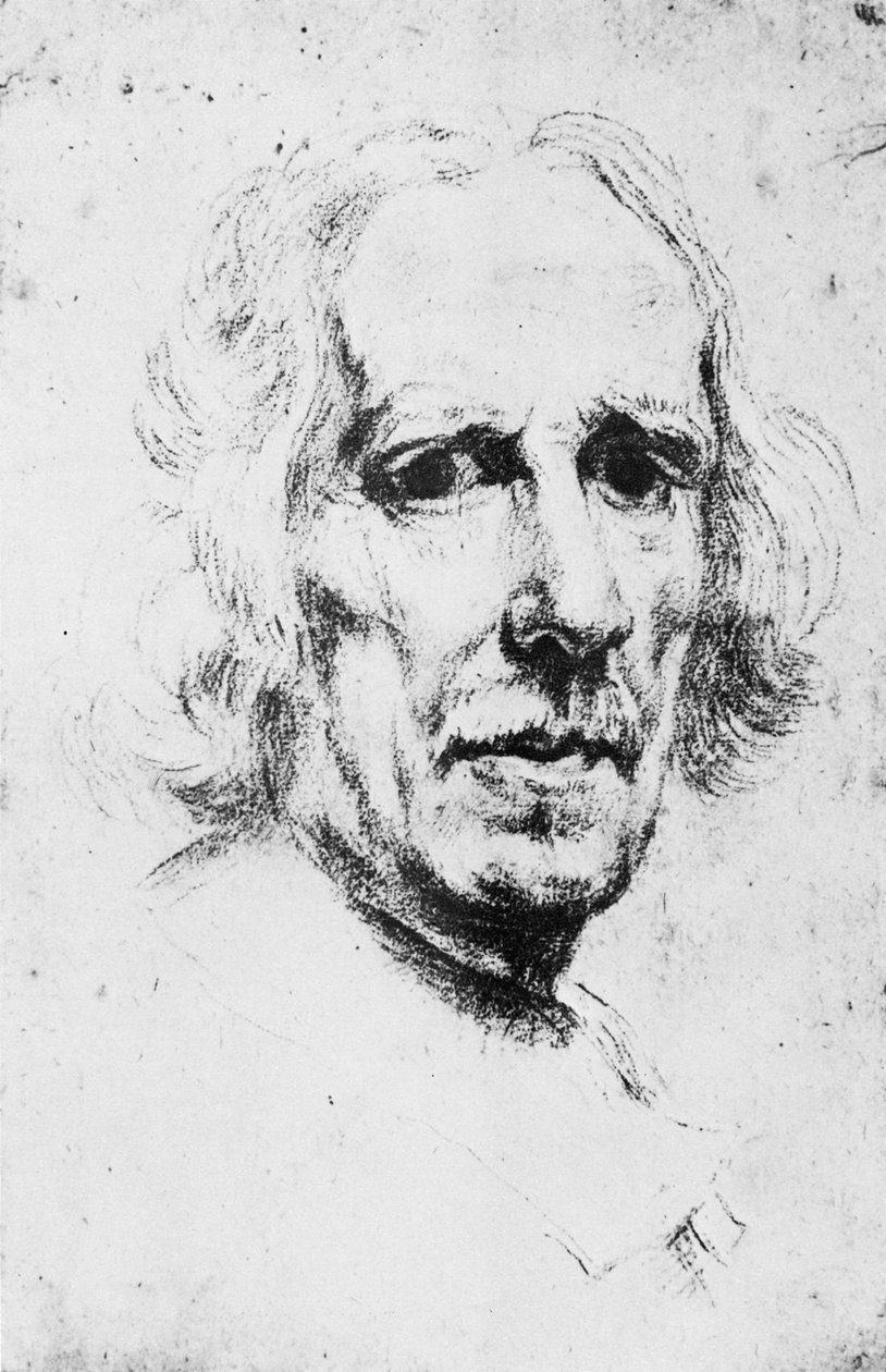 Selvportræt af Gianlorenzo Bernini af Gian Lorenzo Bernini