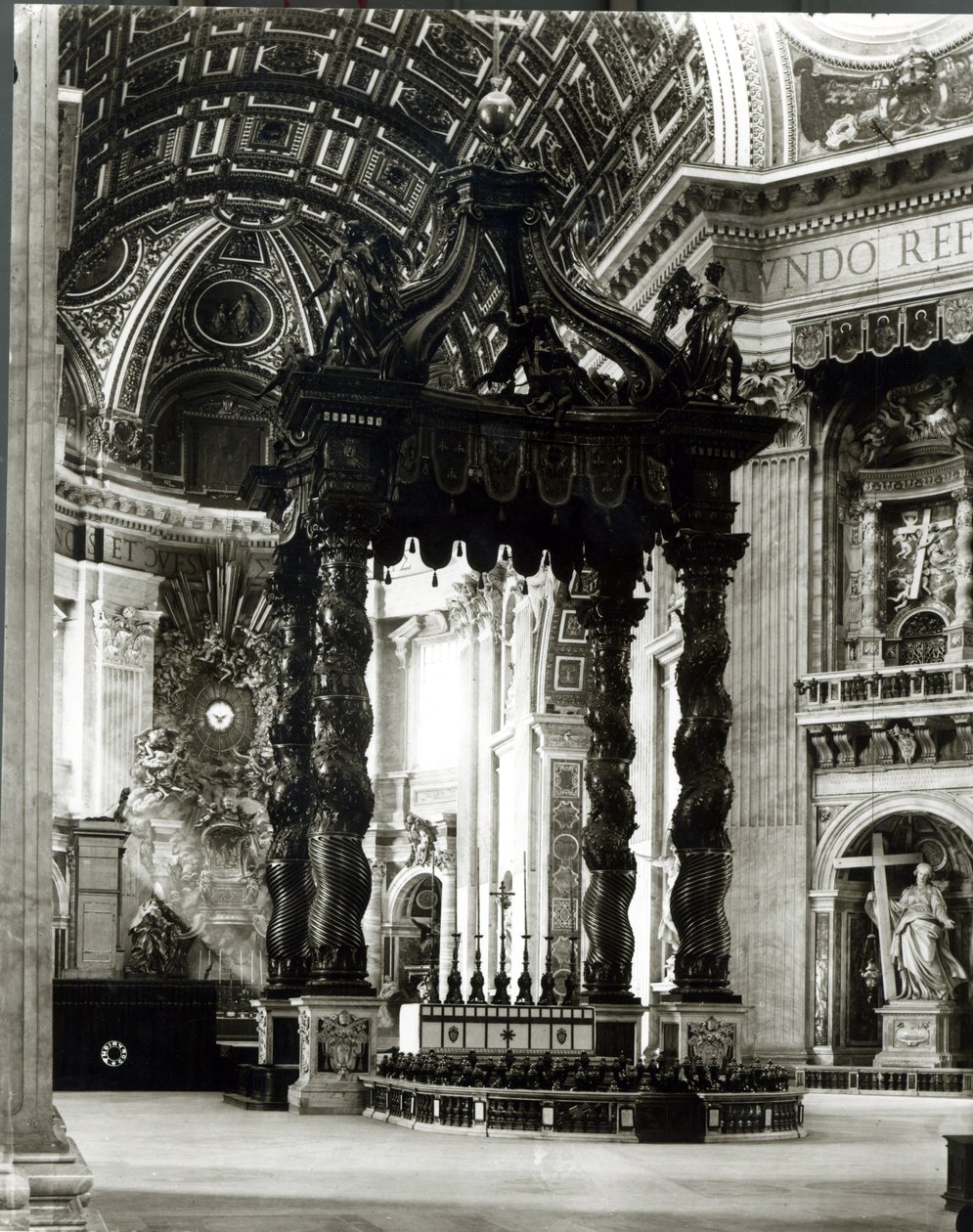 Baldacchinoen af Gian Lorenzo Bernini